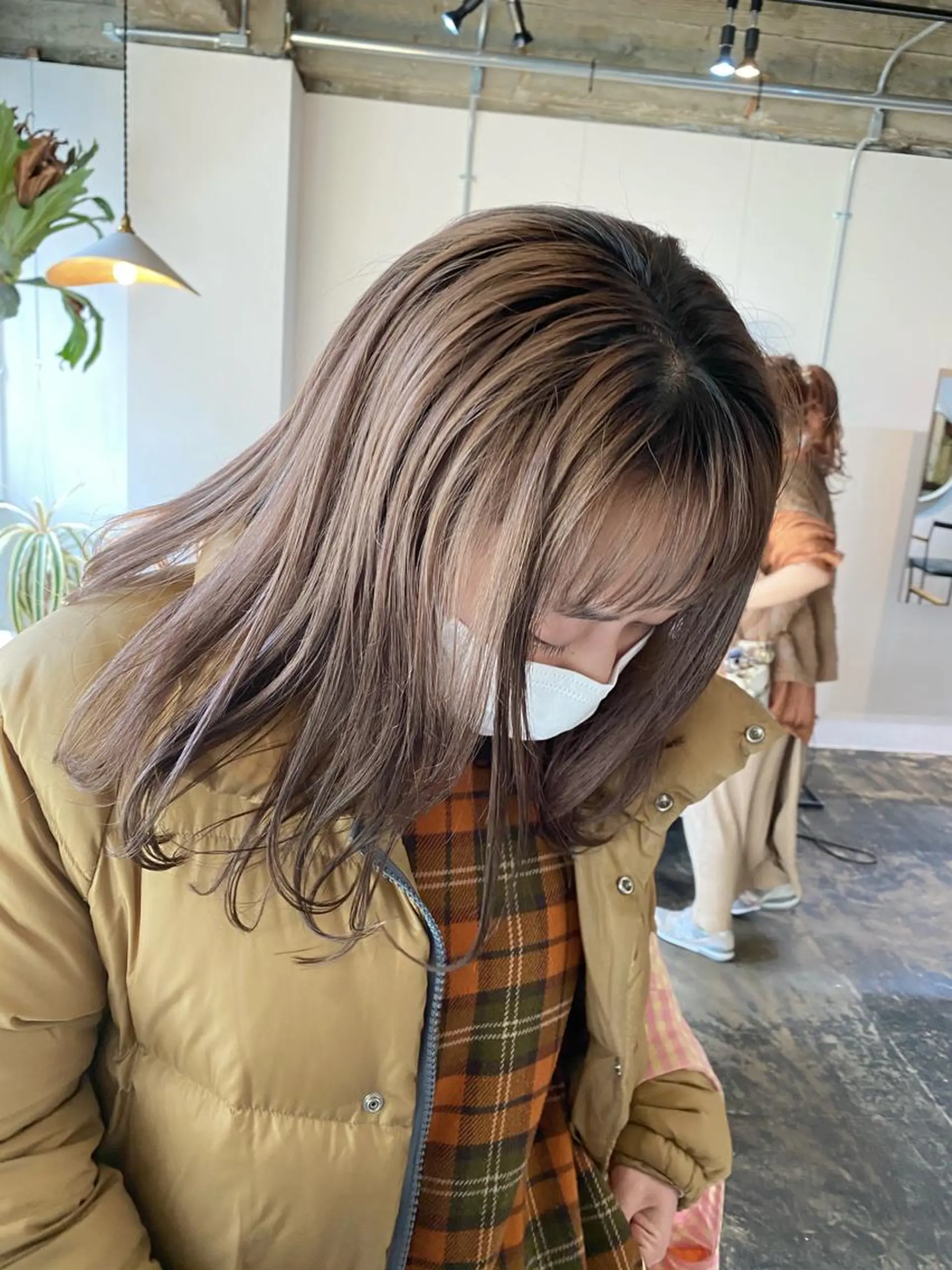 ミディアム カラー 坂本 圭太朗のヘアスタイル