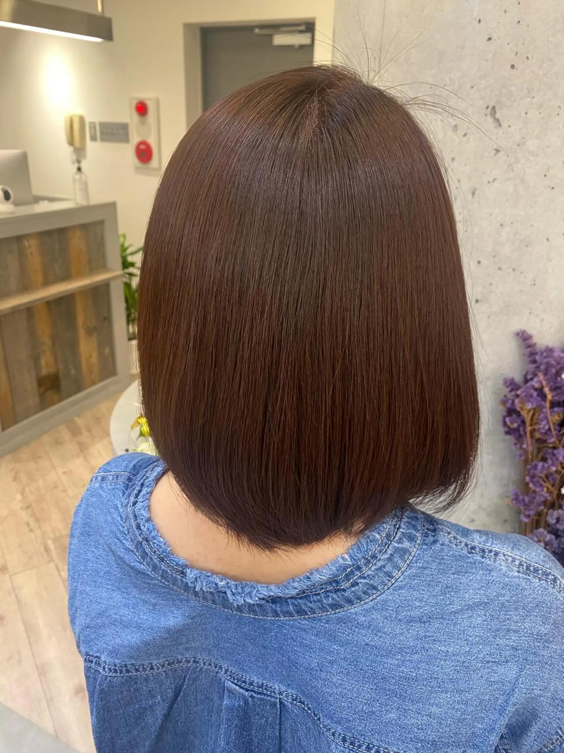 ショート ピンクブラウン ハイトーン特化サロン 🍑momo🍑のヘアスタイル
