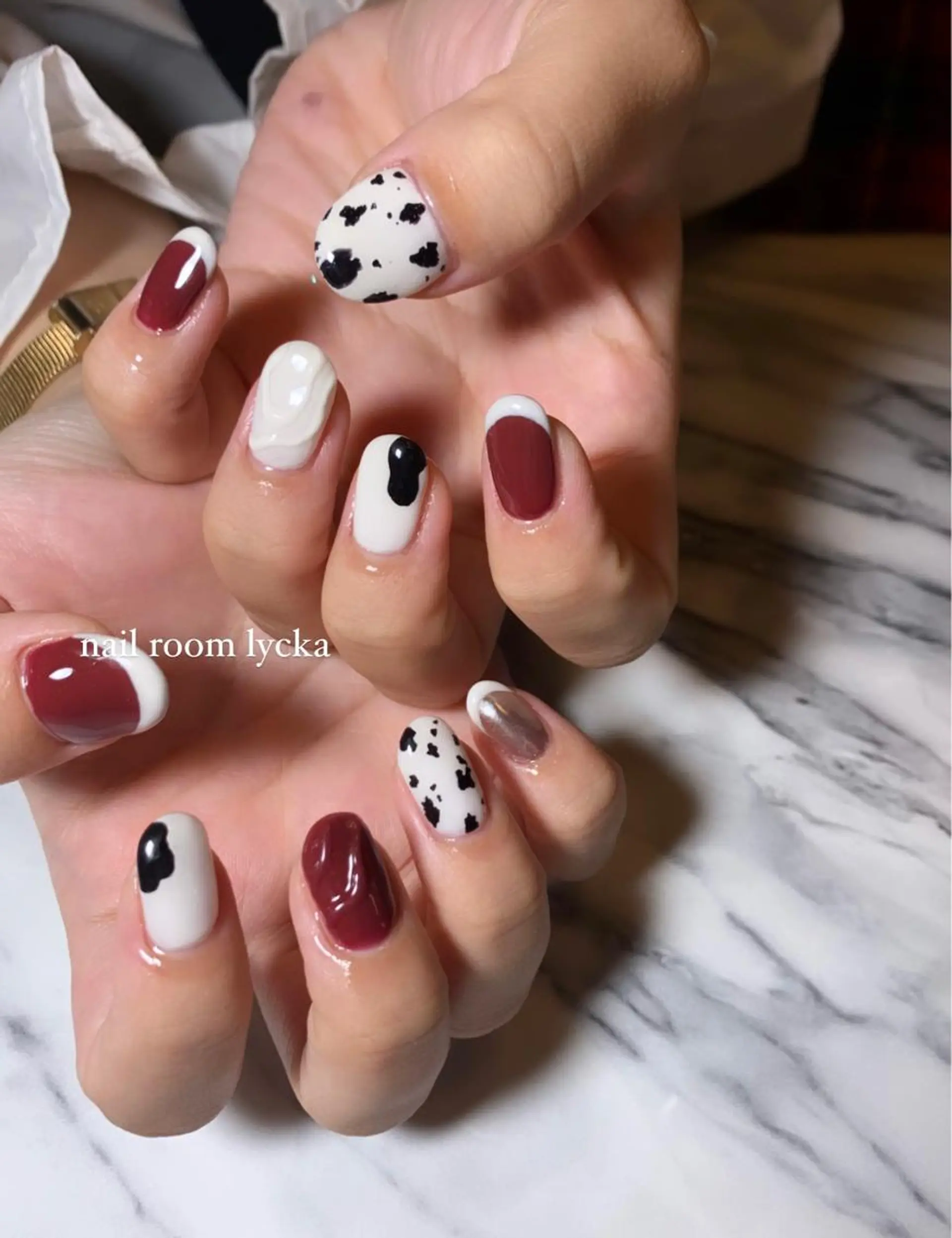 ネイル ﾈｲﾙﾙｰﾑﾘｯｶ 𝐦𝐚𝐲𝐮のネイルデザイン