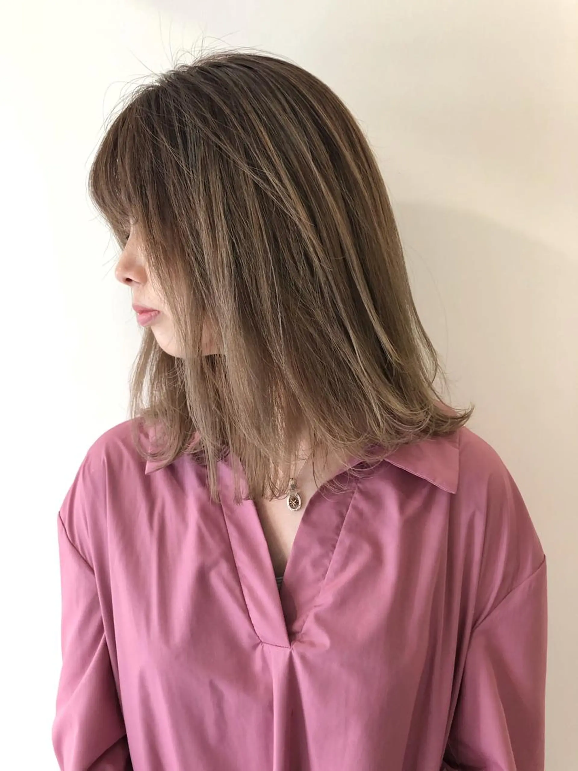 セミロング ボブ/レイヤー 🌟梅田盛一🌟のヘアスタイル