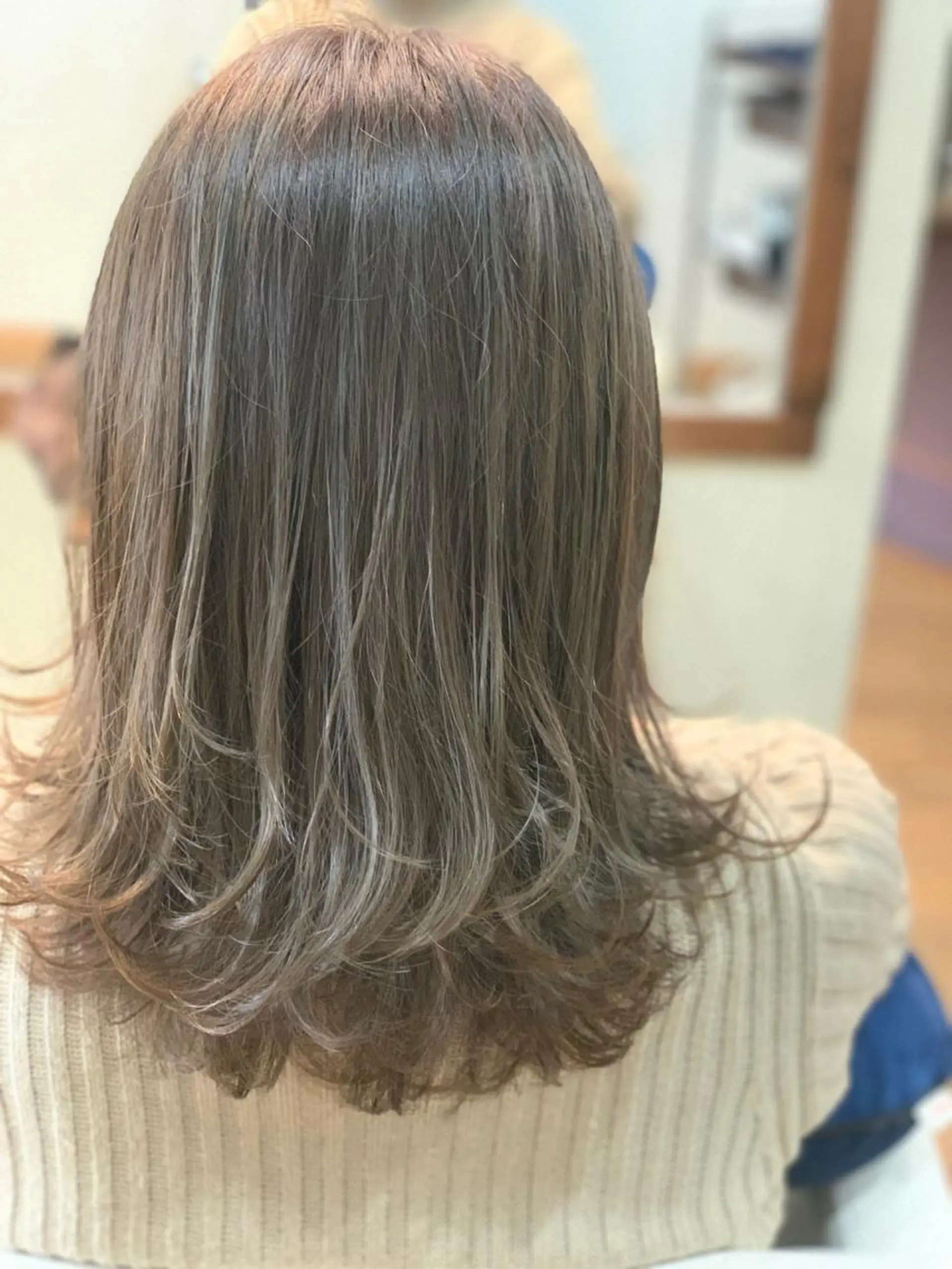 ミディアム カラー メンズ 清光 泰之のヘアスタイル