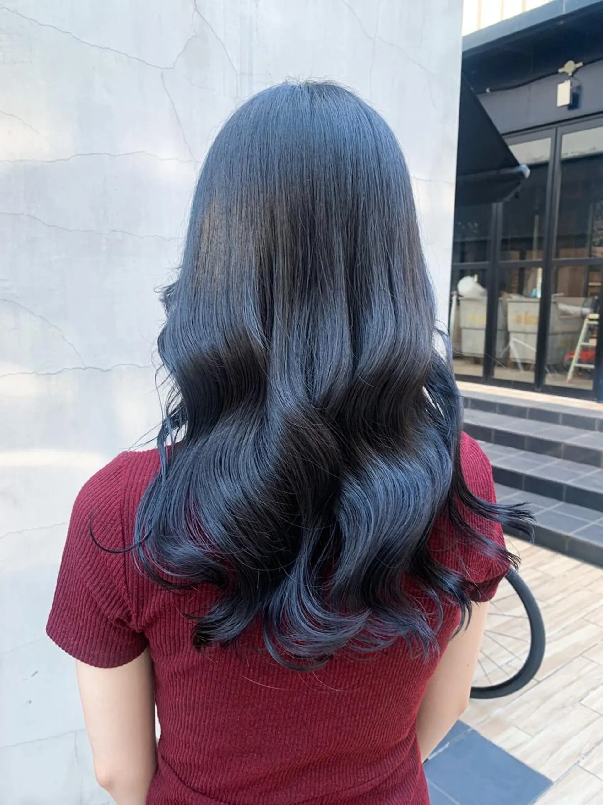 セミロング カラー ヘアアレンジ ブリーチ ヘアカラー トリートメント yuka .のヘアスタイル