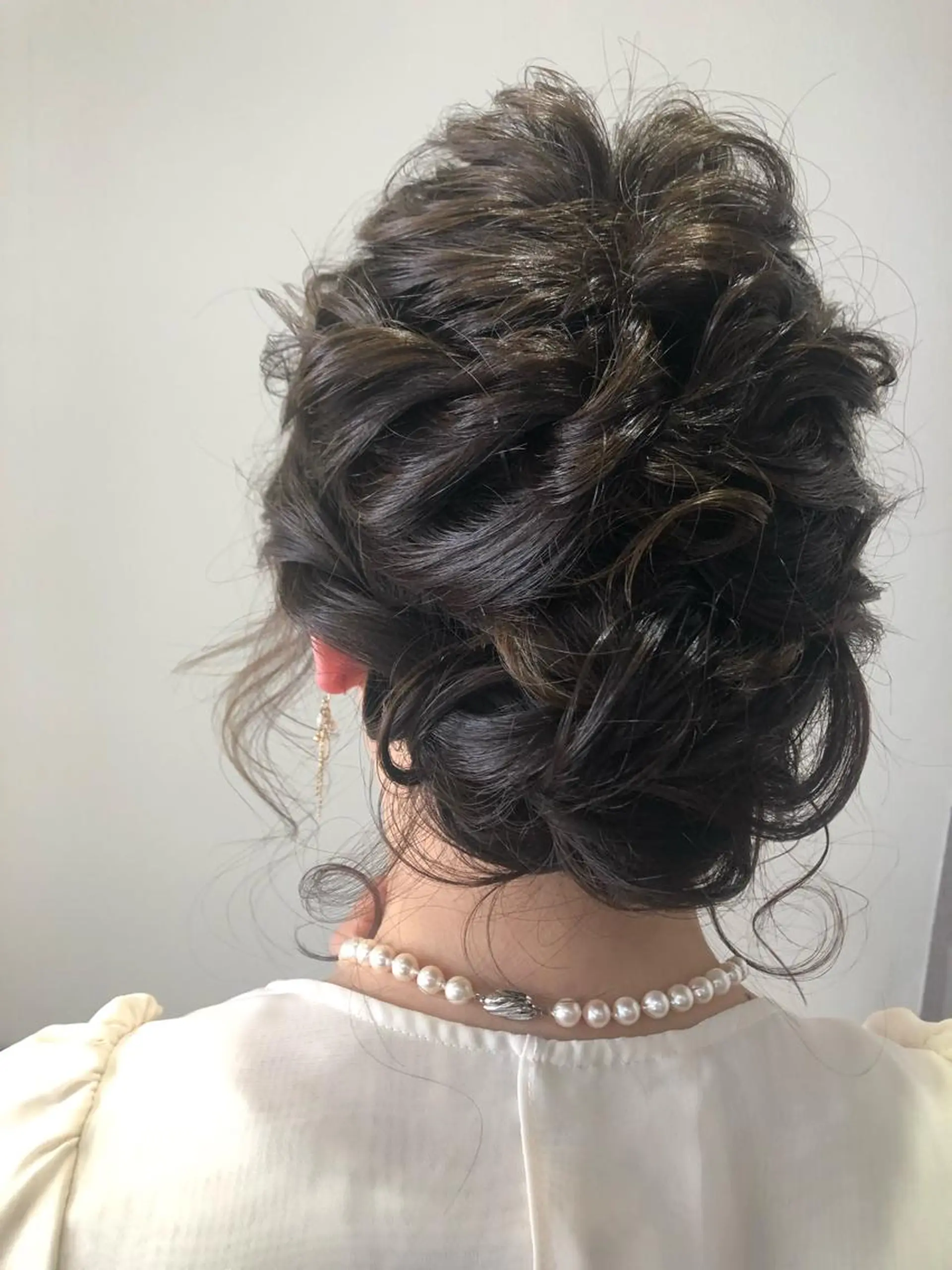 ミディアム ヘアアレンジ ヘアセット pep natsumiのヘアスタイル