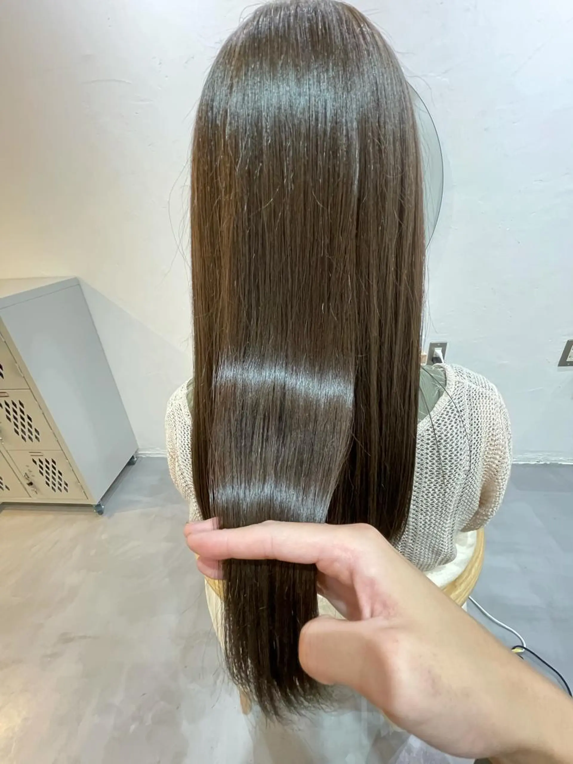 セミロング トリートメント カット ヘアカラー トリートメント ✂︎マンツーマン施術 ａｙｅ✂︎のヘアスタイル