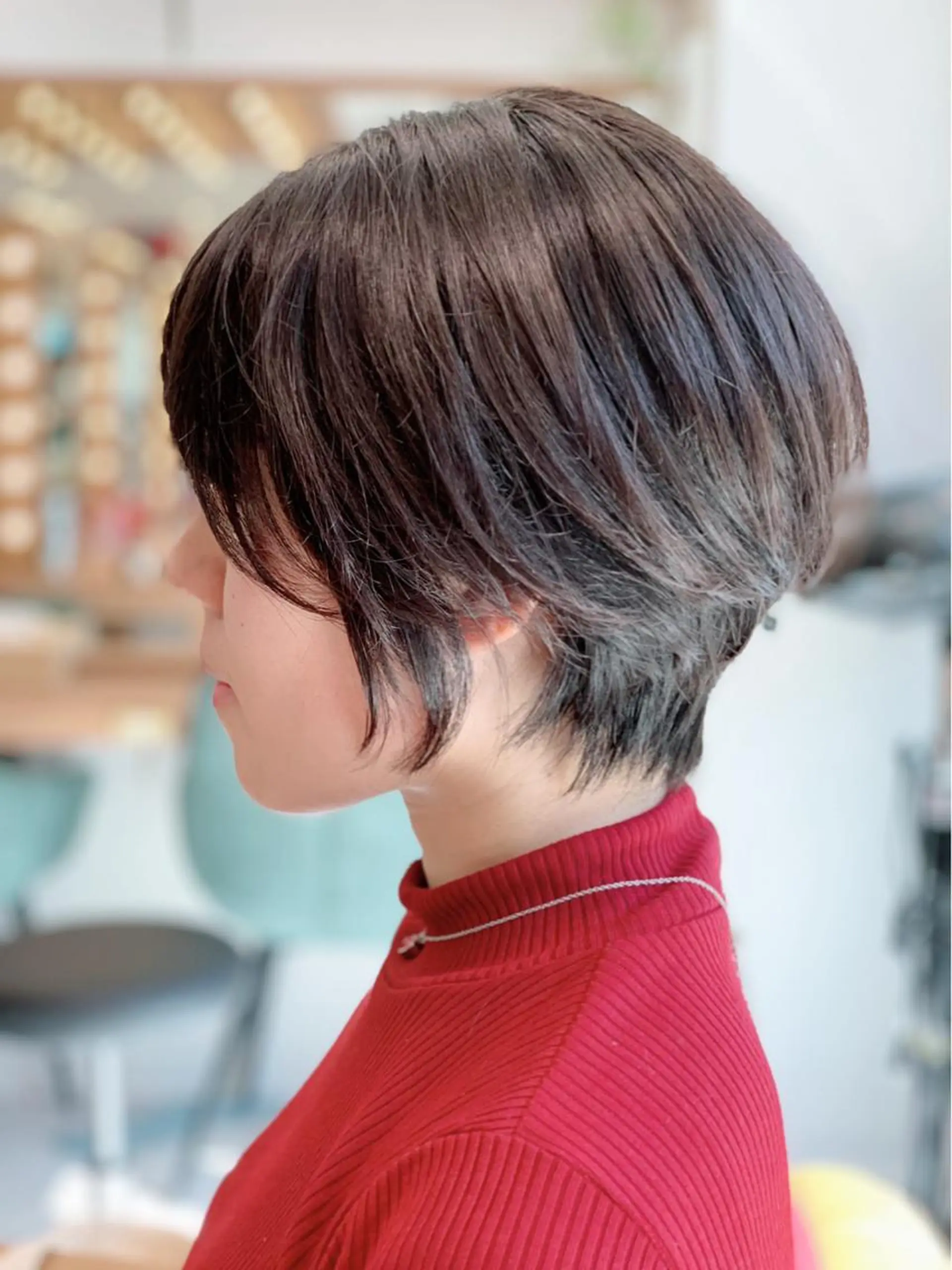 ショート くびれヘア ショートヘア Lond enikaのヘアスタイル