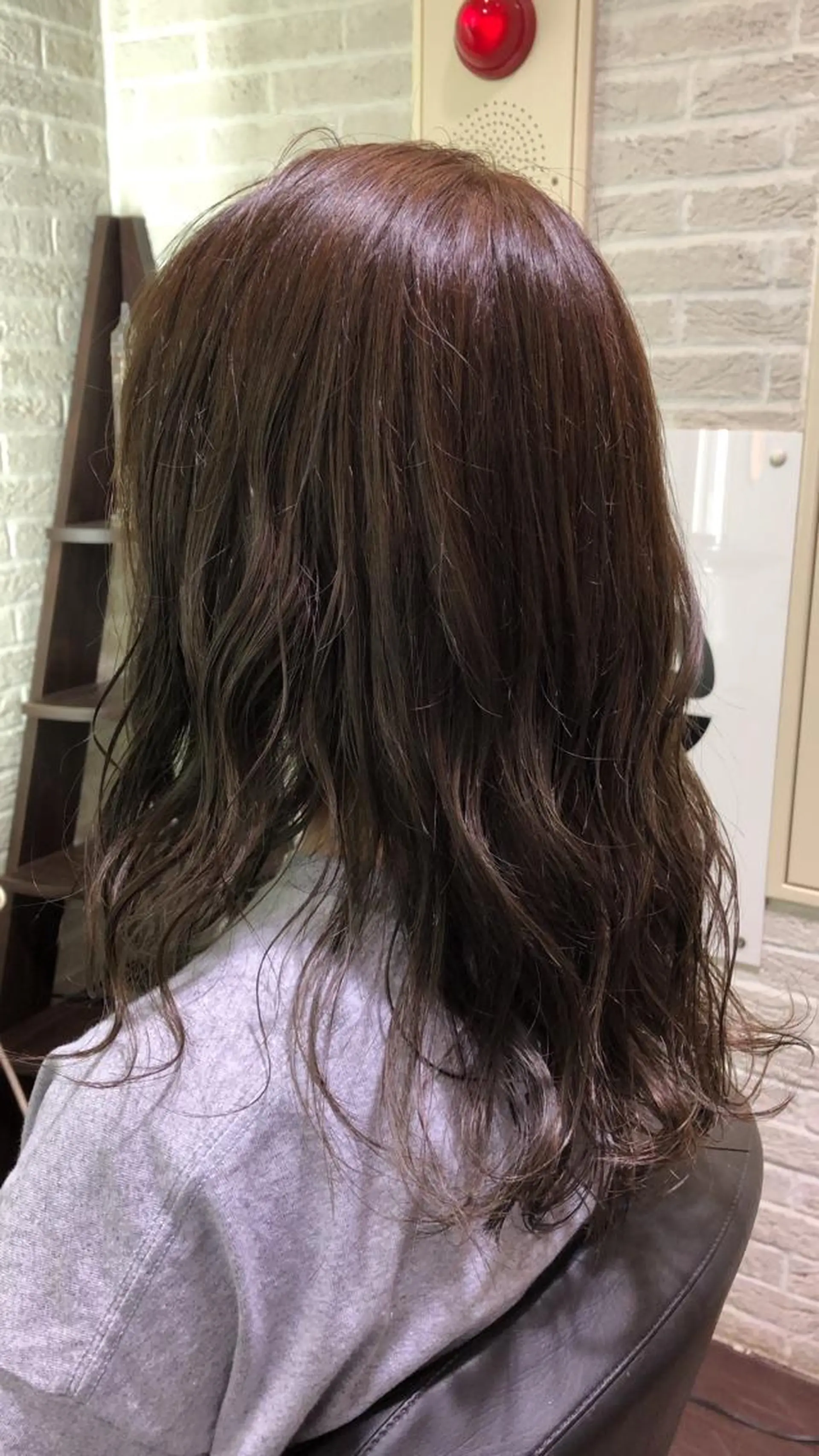 セミロング 西山 恵太郎のヘアスタイル