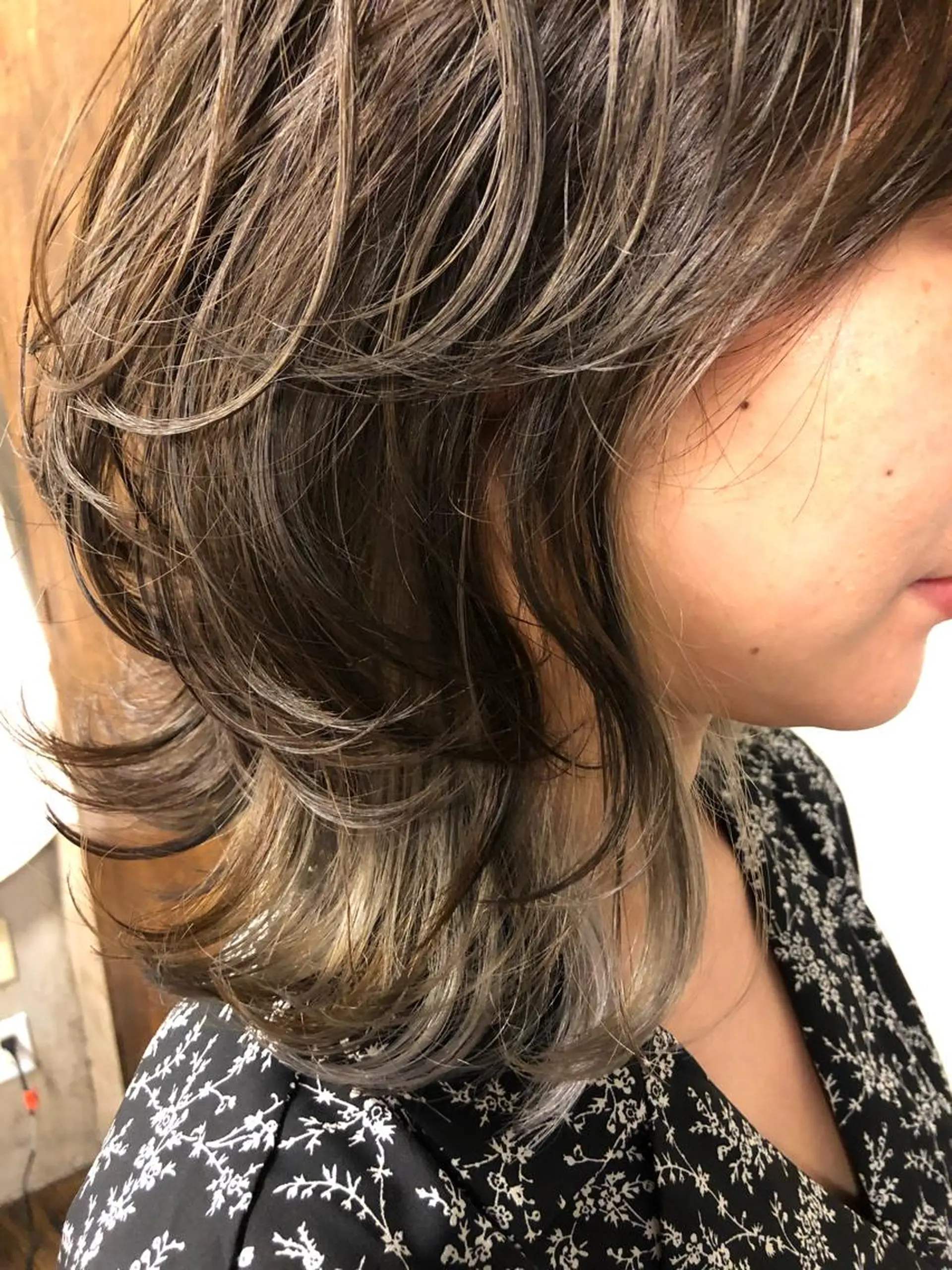 ショート カラー ブリーチ ケアブリーチ イヤリングカラー インナーカラー カット ∮フェードスタイル∮ 加藤嘉陛のヘアスタイル