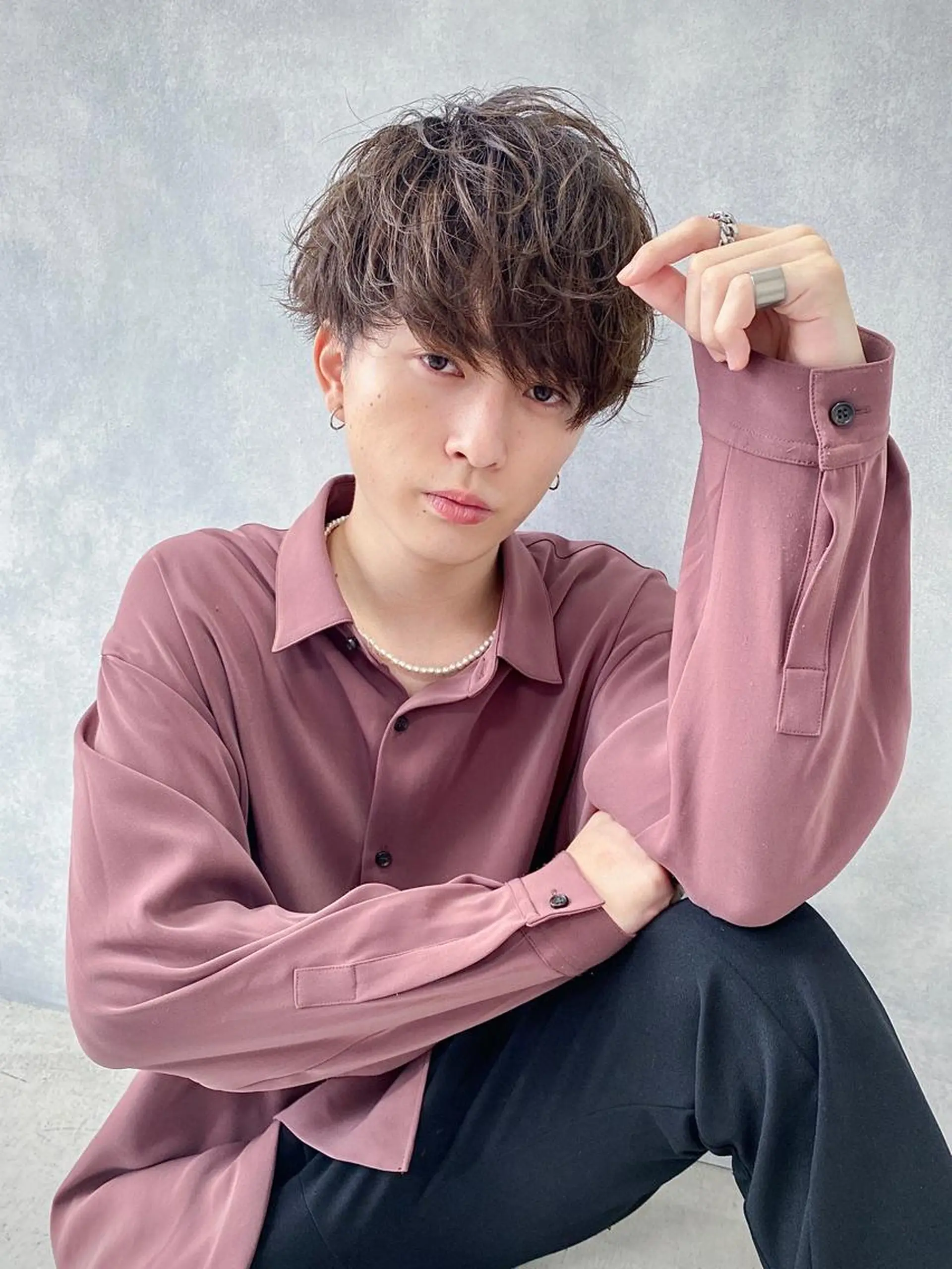 メンズ カット ヘアカラー 大阪メンズヘアのプロ 高橋 直希のヘアスタイル