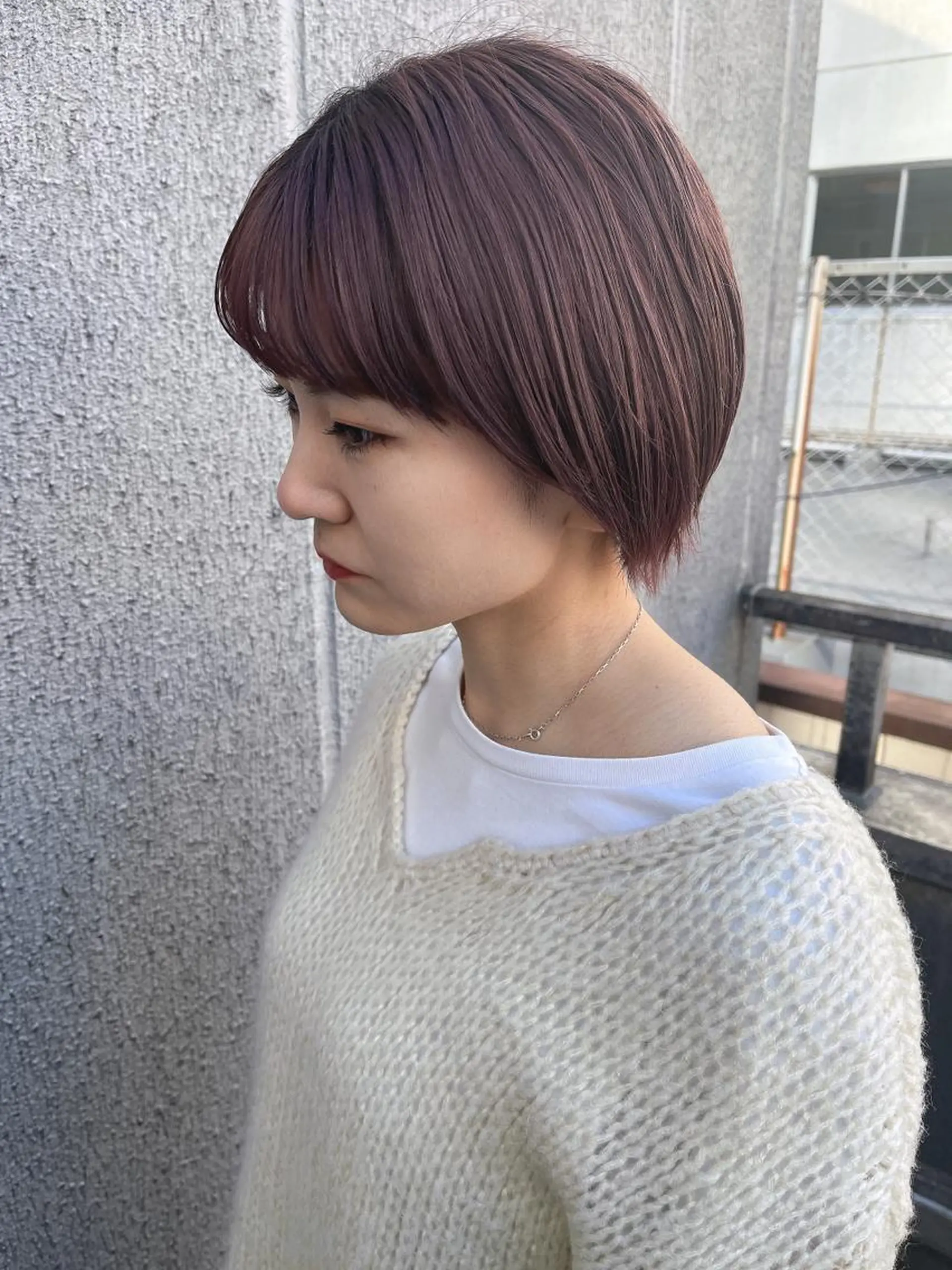 ショート 顔まわりレイヤー/ bob及川亜沙美のヘアスタイル