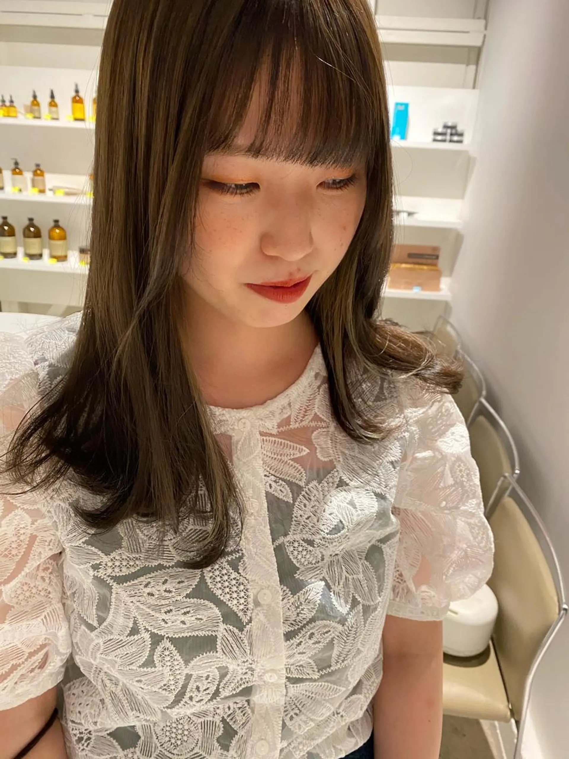 ロング ヘアカラー トリートメント &72 takiのヘアスタイル