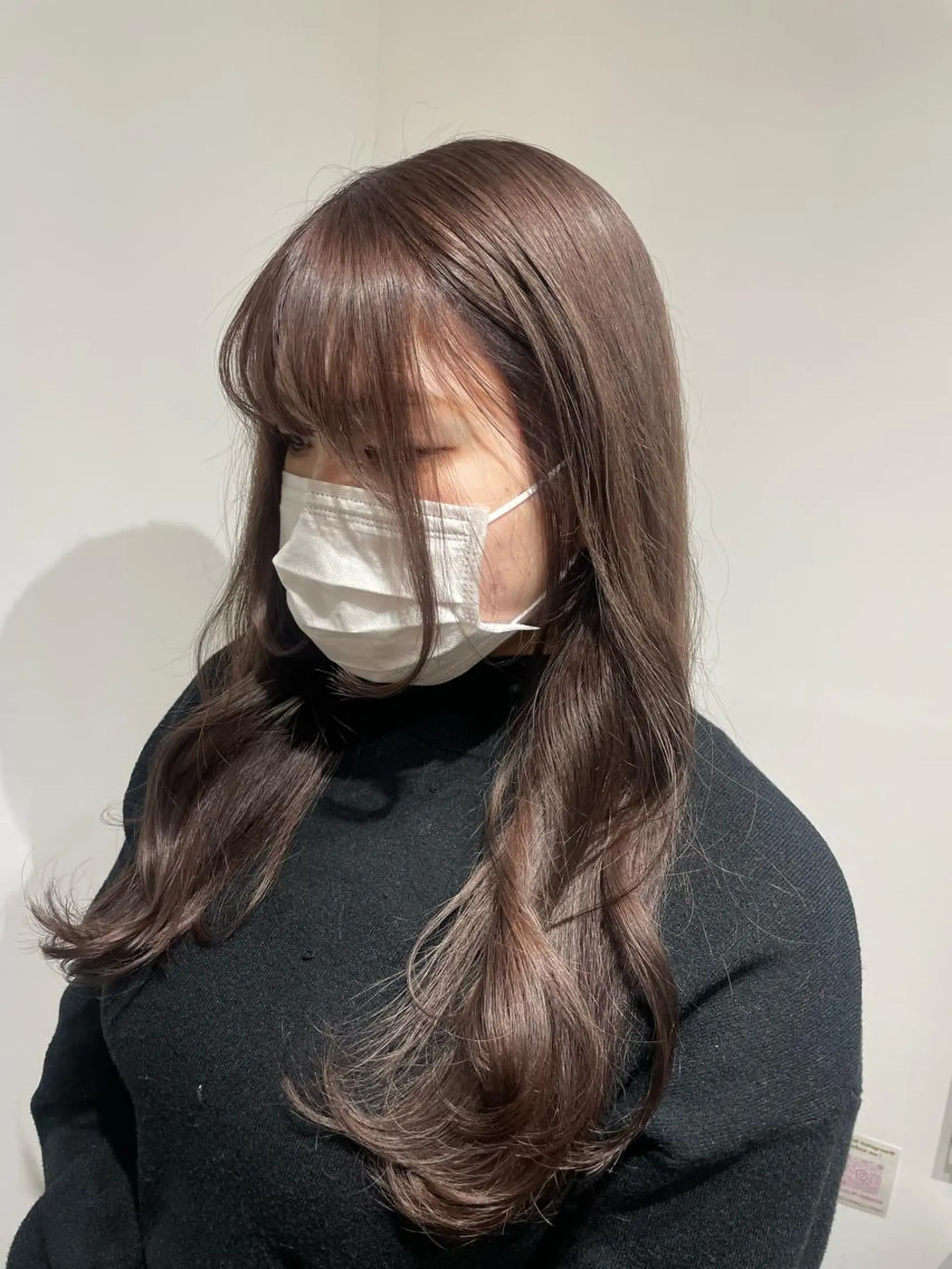 ロング カラー ヘアアレンジ ヘアカラー トリートメント 酸性縮毛矯正 梅田茶屋町 Juriのヘアスタイル
