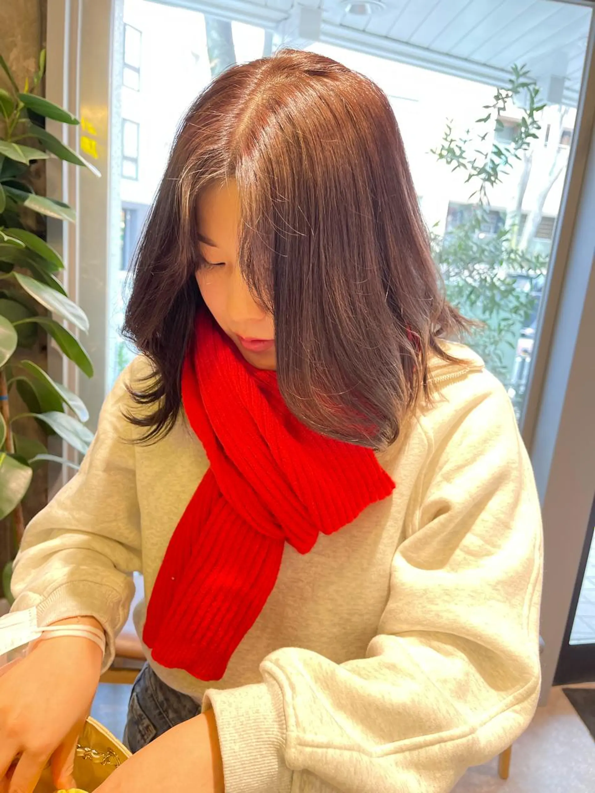 ミディアム ヘアカラー ano ♡のヘアスタイル