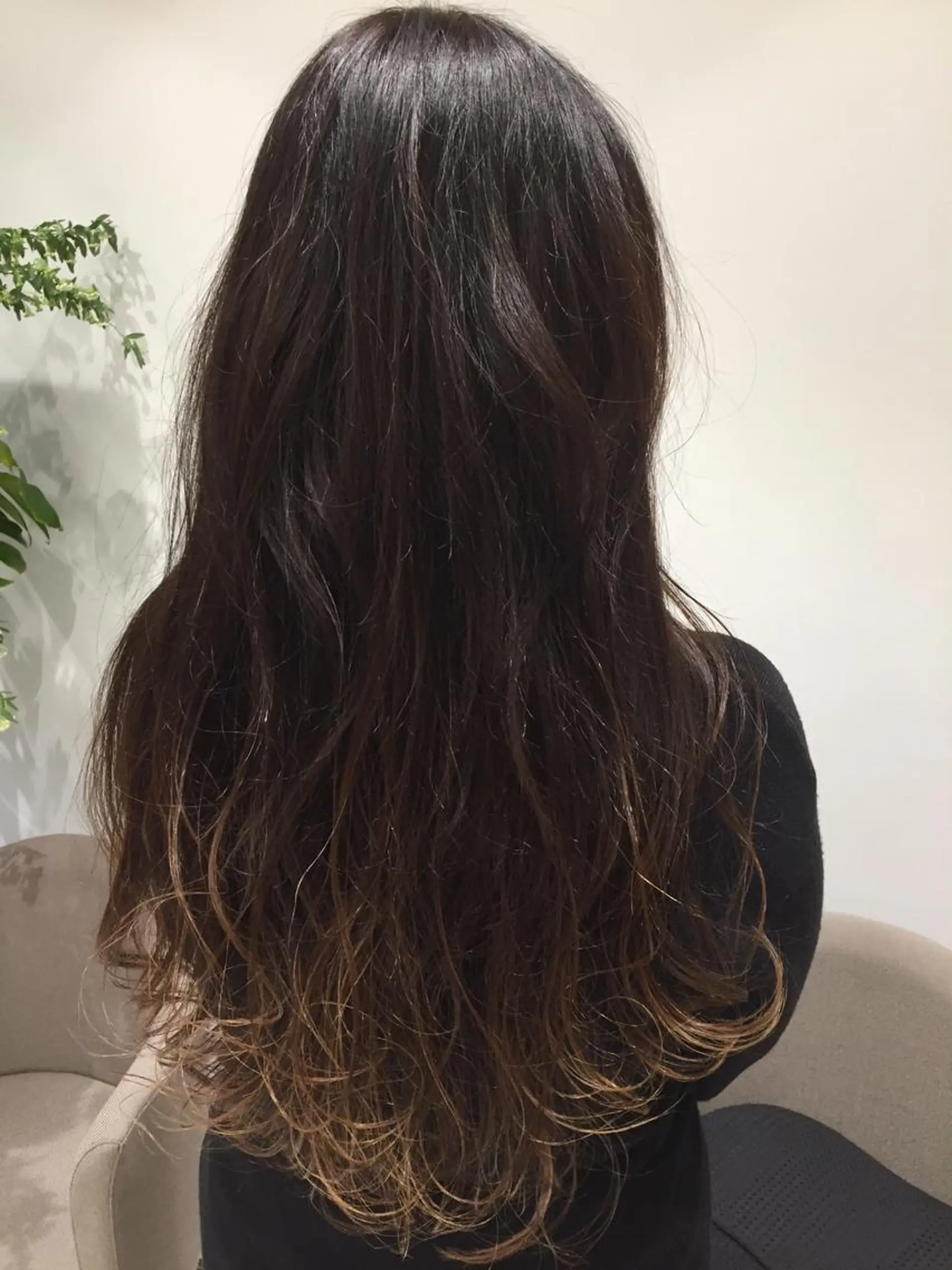 ロング カラー ヘアアレンジ グラデーションカラー メンズパーマ特化/ メッシュ/薫/店長のヘアスタイル