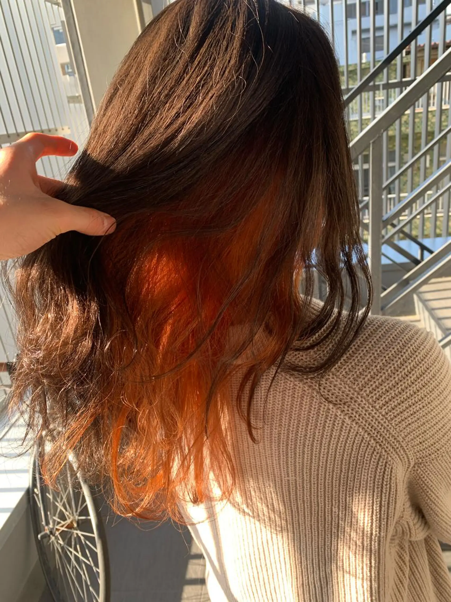ロング 髪質改善/白髪ぼかし KENTAのヘアスタイル