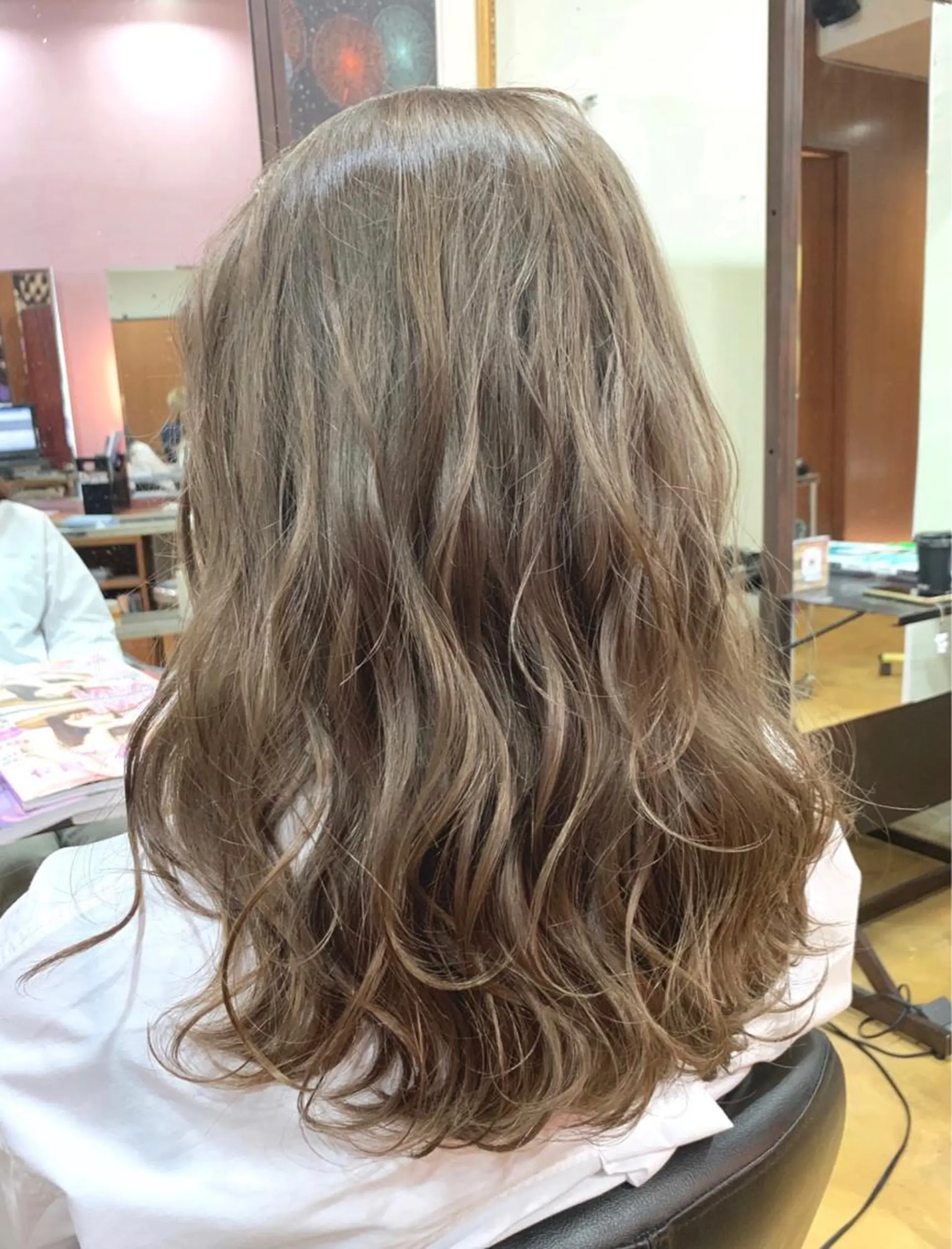 セミロング カラー 韓国レイヤーカット★ 小林大樹のヘアスタイル