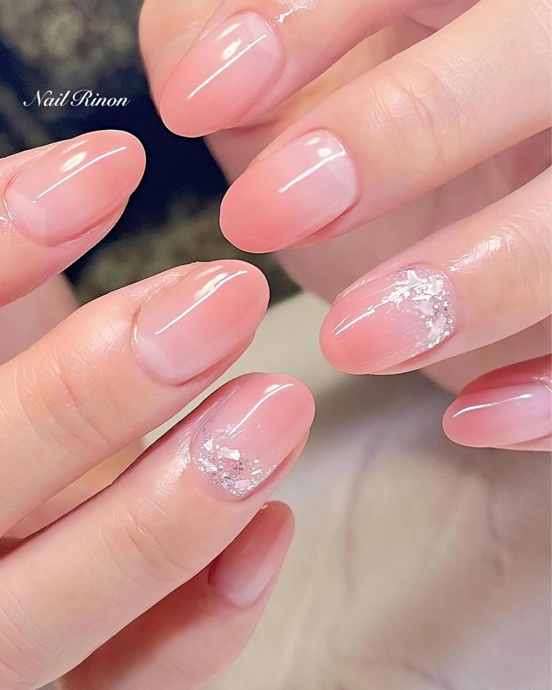 ネイル グラデーション ハンドネイル Nail Rinonのネイルデザイン