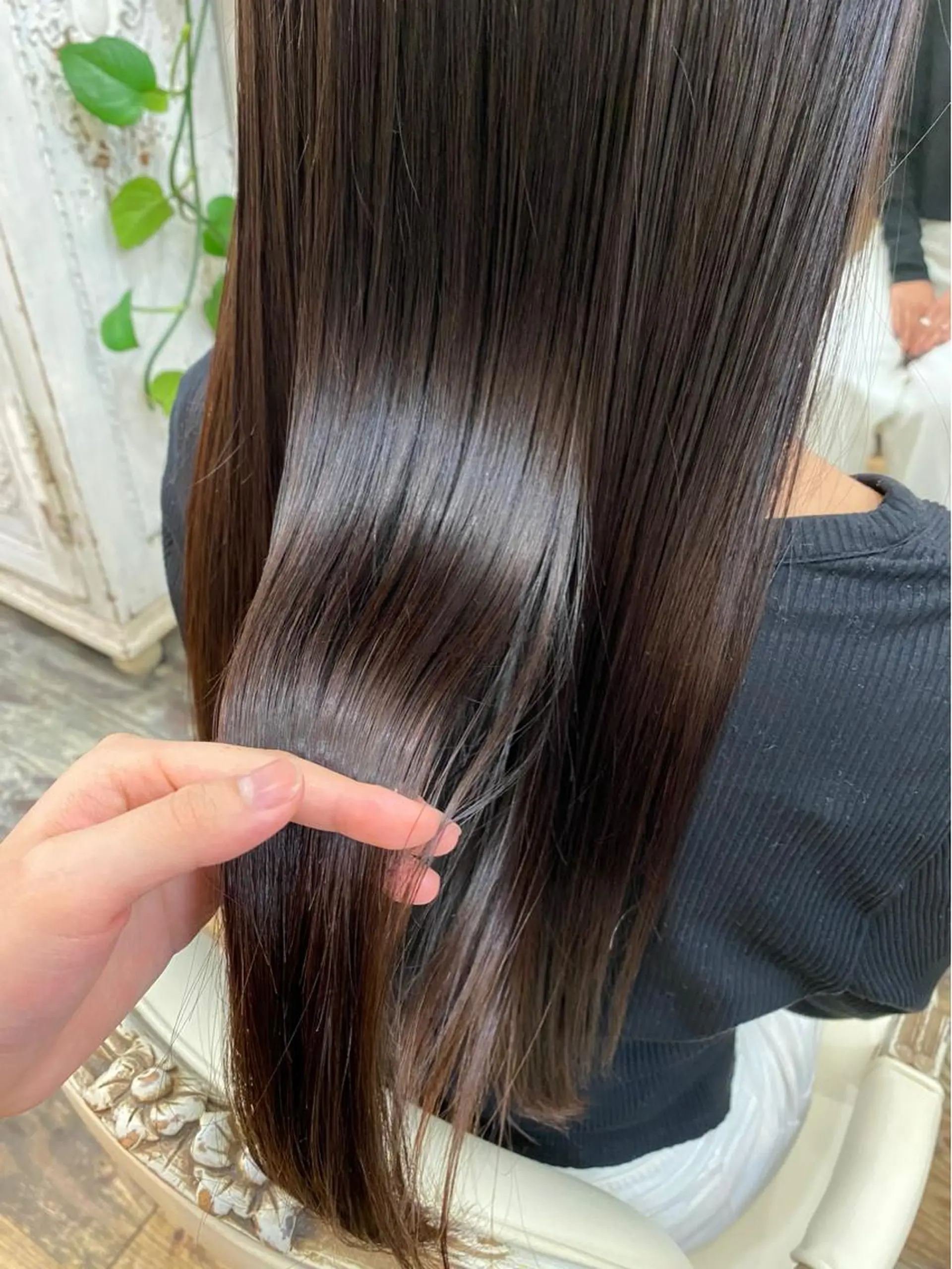 ロング トリートメント なぎ🌿.∘[ボブ, ニュアンスカラー]のヘアスタイル