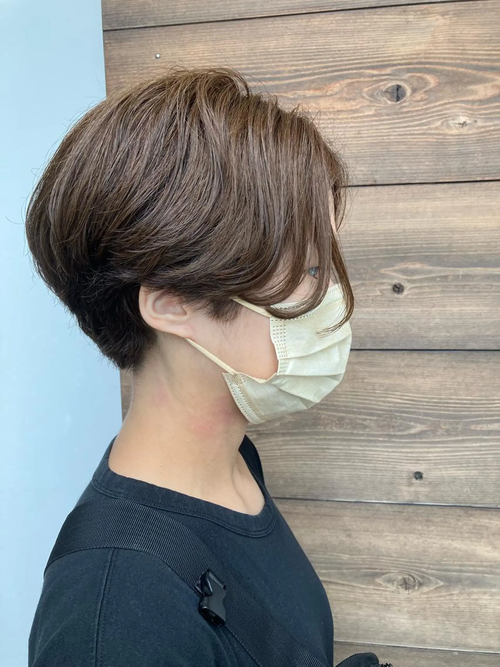 ショート ハンサムショート ショートヘア カット ヘアカラー ヘッドスパ 鈴木 香哉子のヘアスタイル