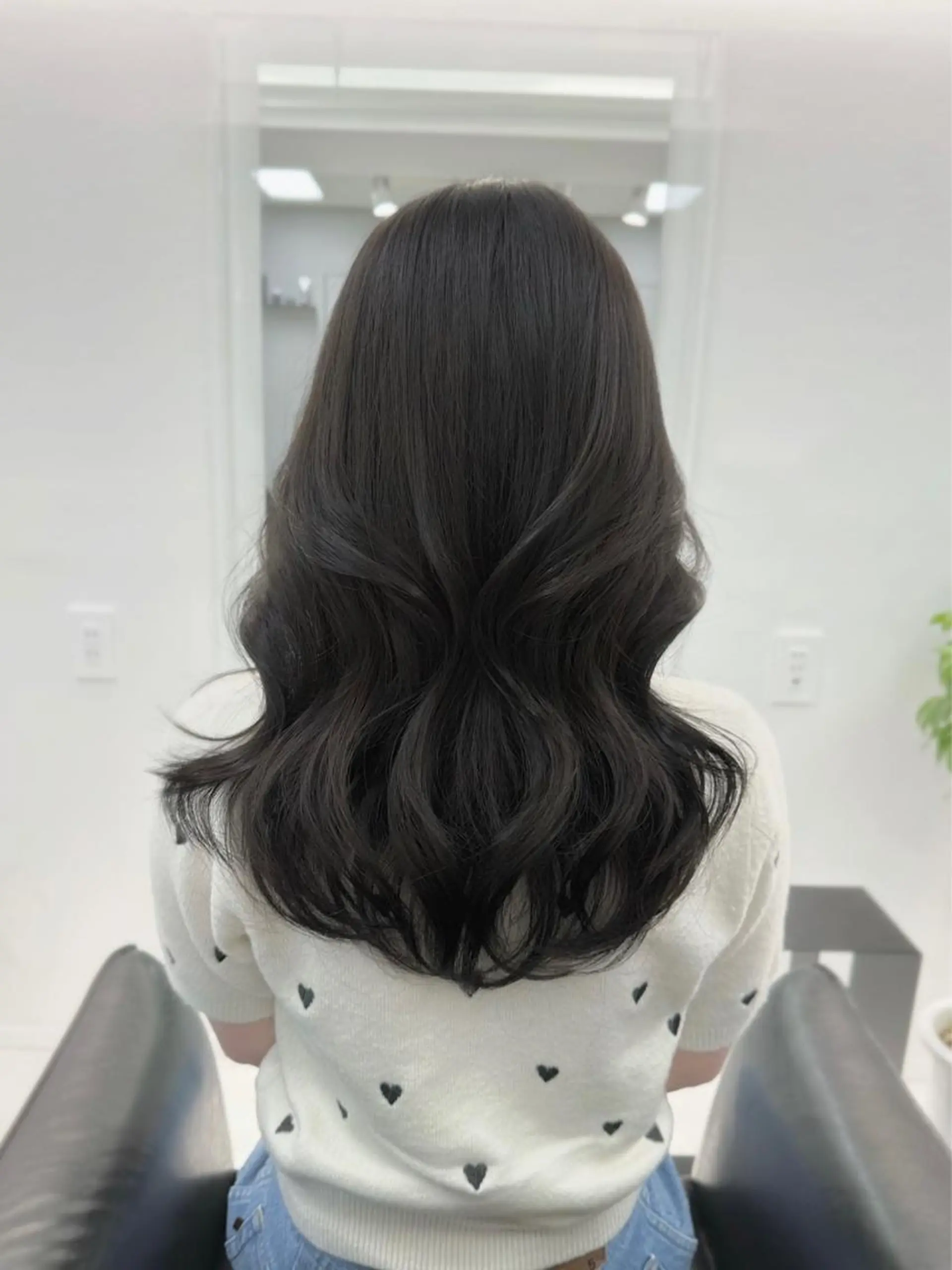 ミディアム カラー 韓国ヘア 店長NEGIのヘアスタイル