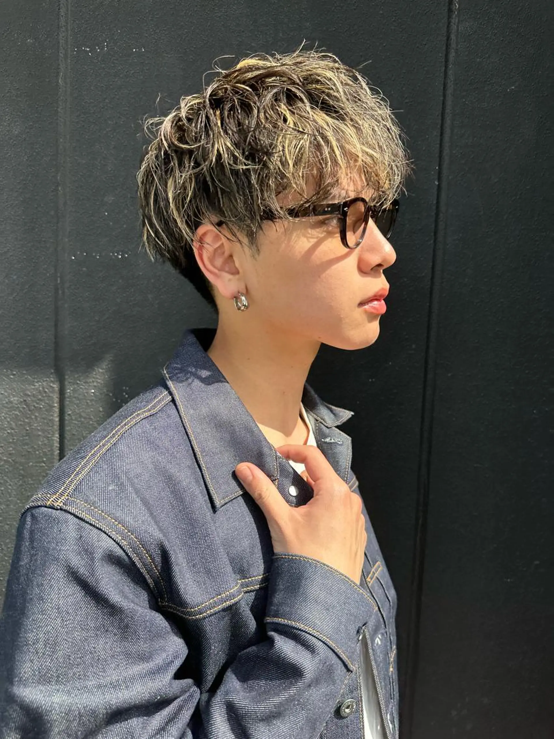 カラー パーマ メンズ メンズパーマ特化🔥 ツイスパ/シャドウのヘアスタイル