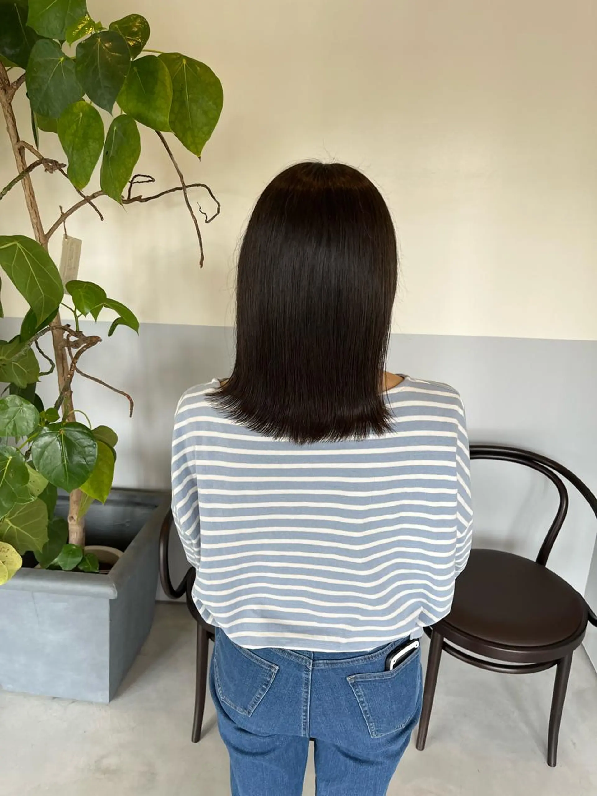 ミディアム 神谷 夏帆のヘアスタイル