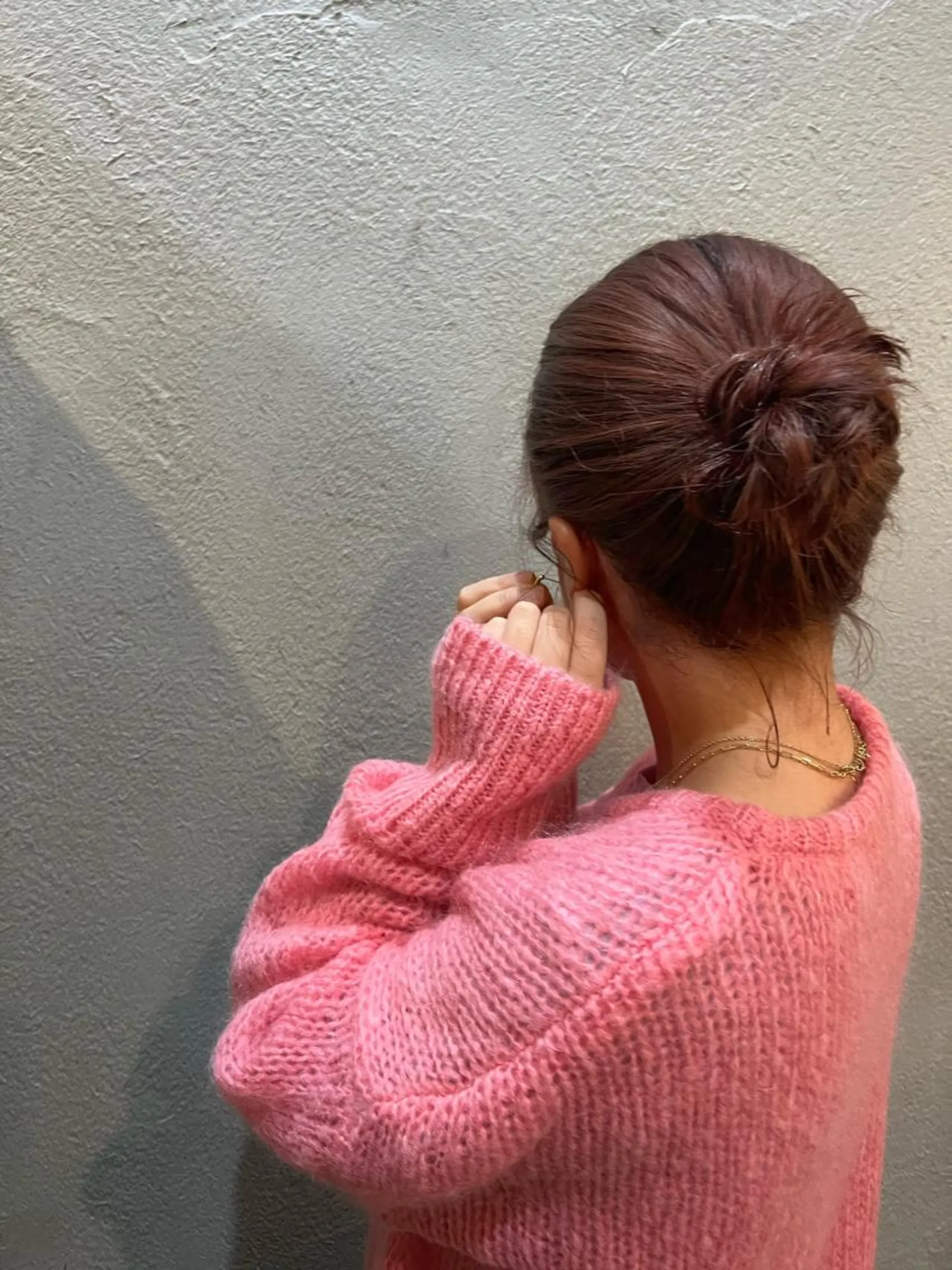 ミディアム カラー 目黒 彩花のヘアスタイル