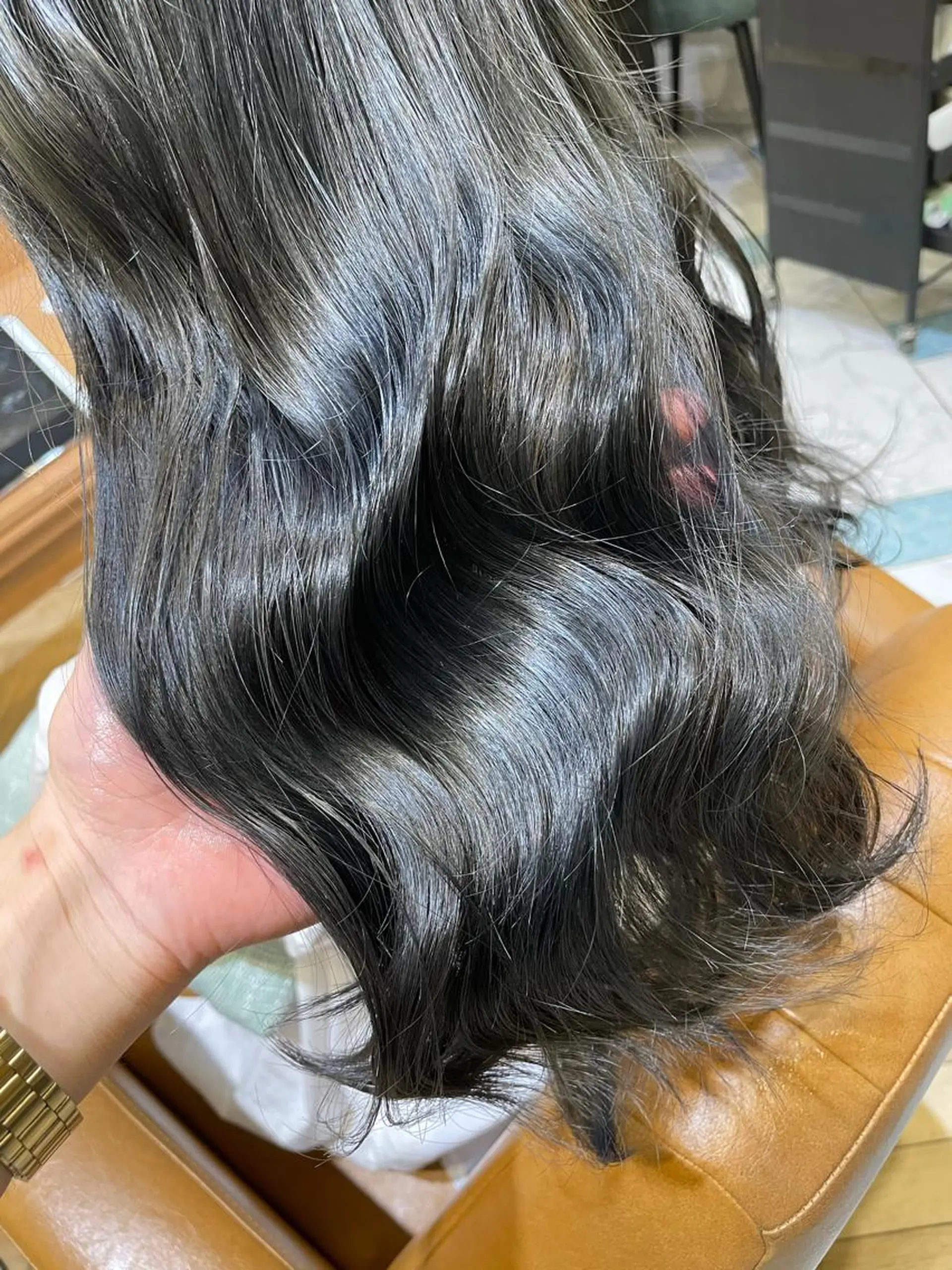 カラー 縮毛矯正　髪質改善 韓国風レイヤー　吉田のヘアスタイル