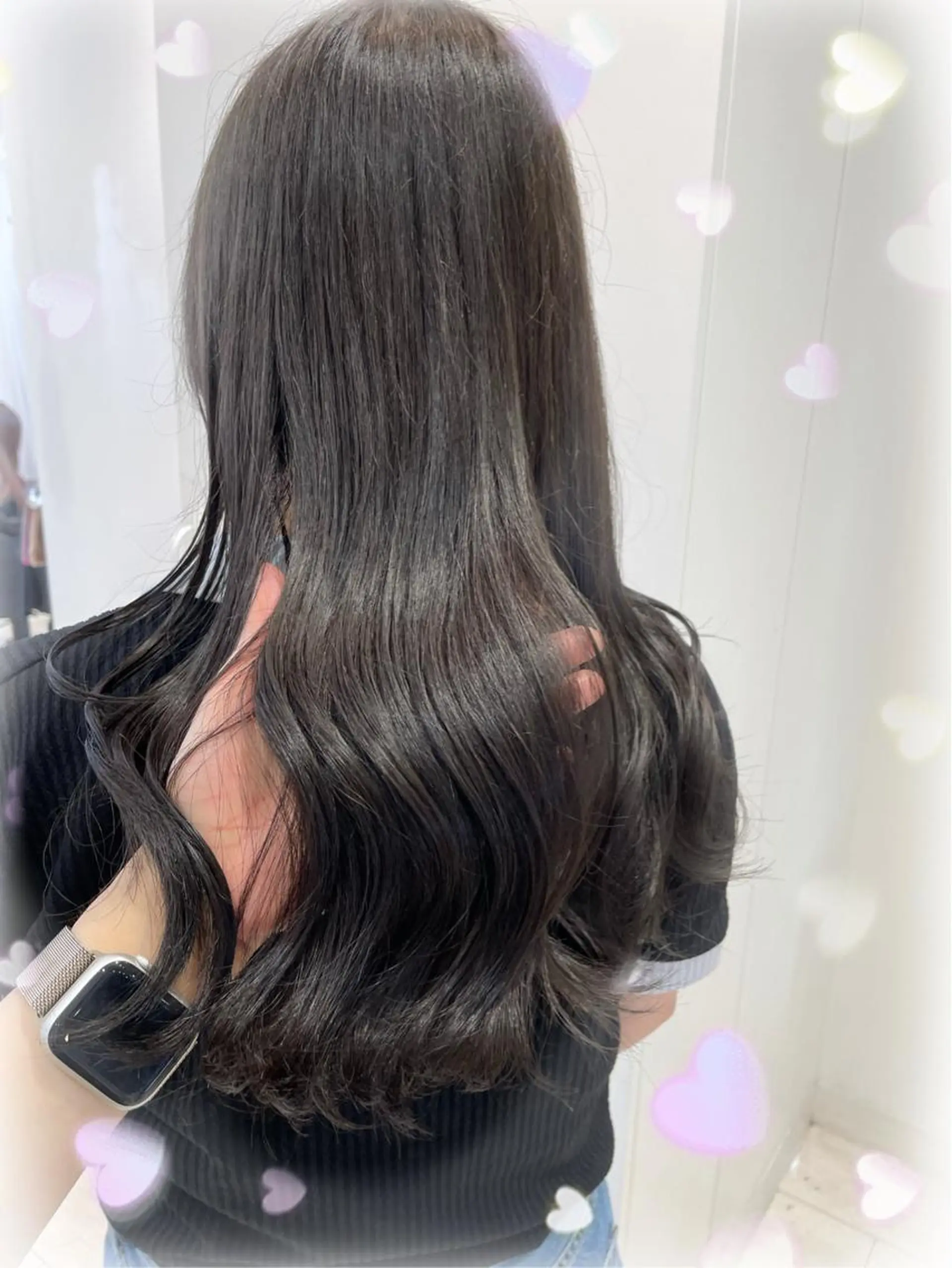 ロング カラー グレージュ 新宿駅近♡個室 ♡関口三都季🌜のヘアスタイル