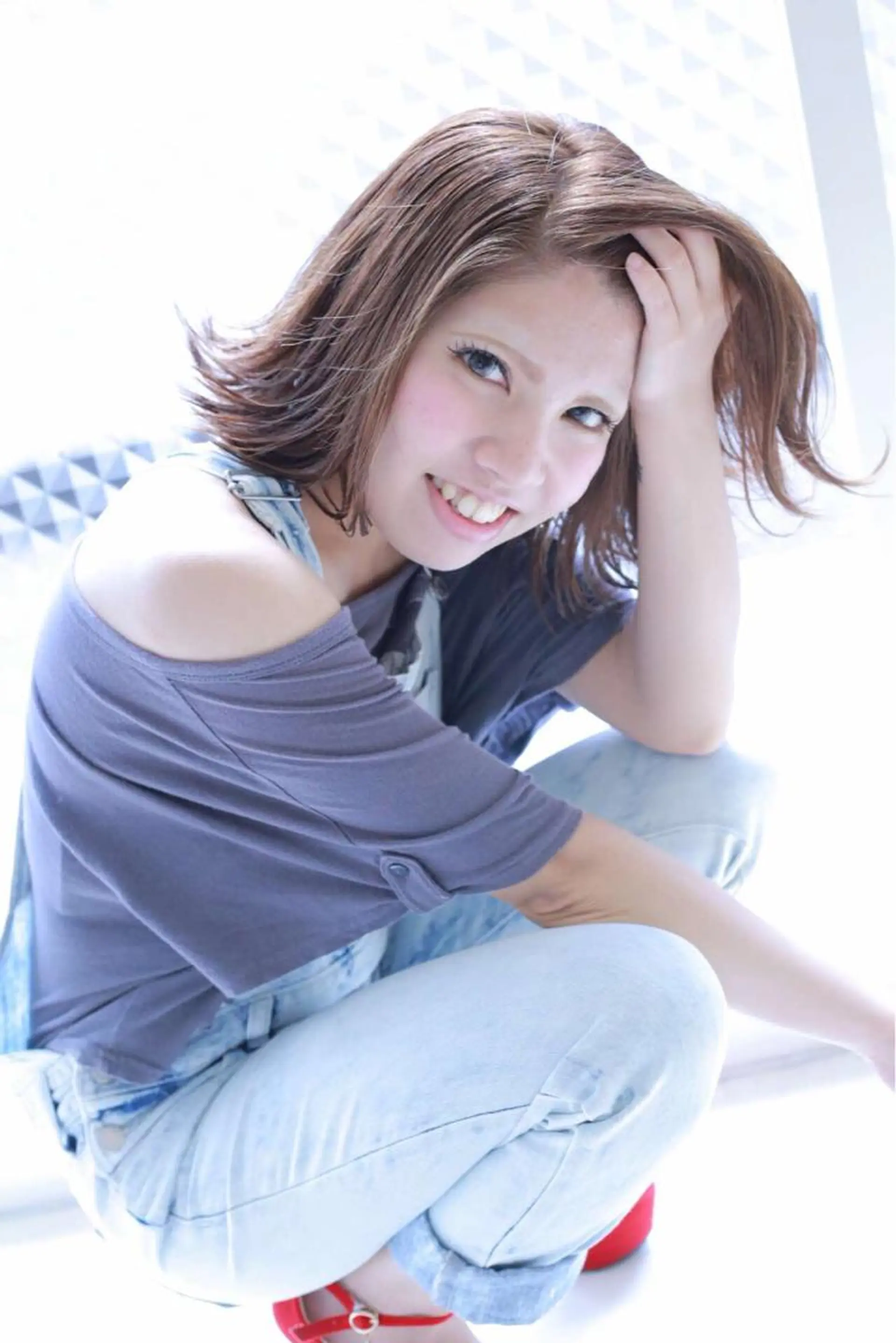 ショート ミディアム 伊藤 裕貴のヘアスタイル