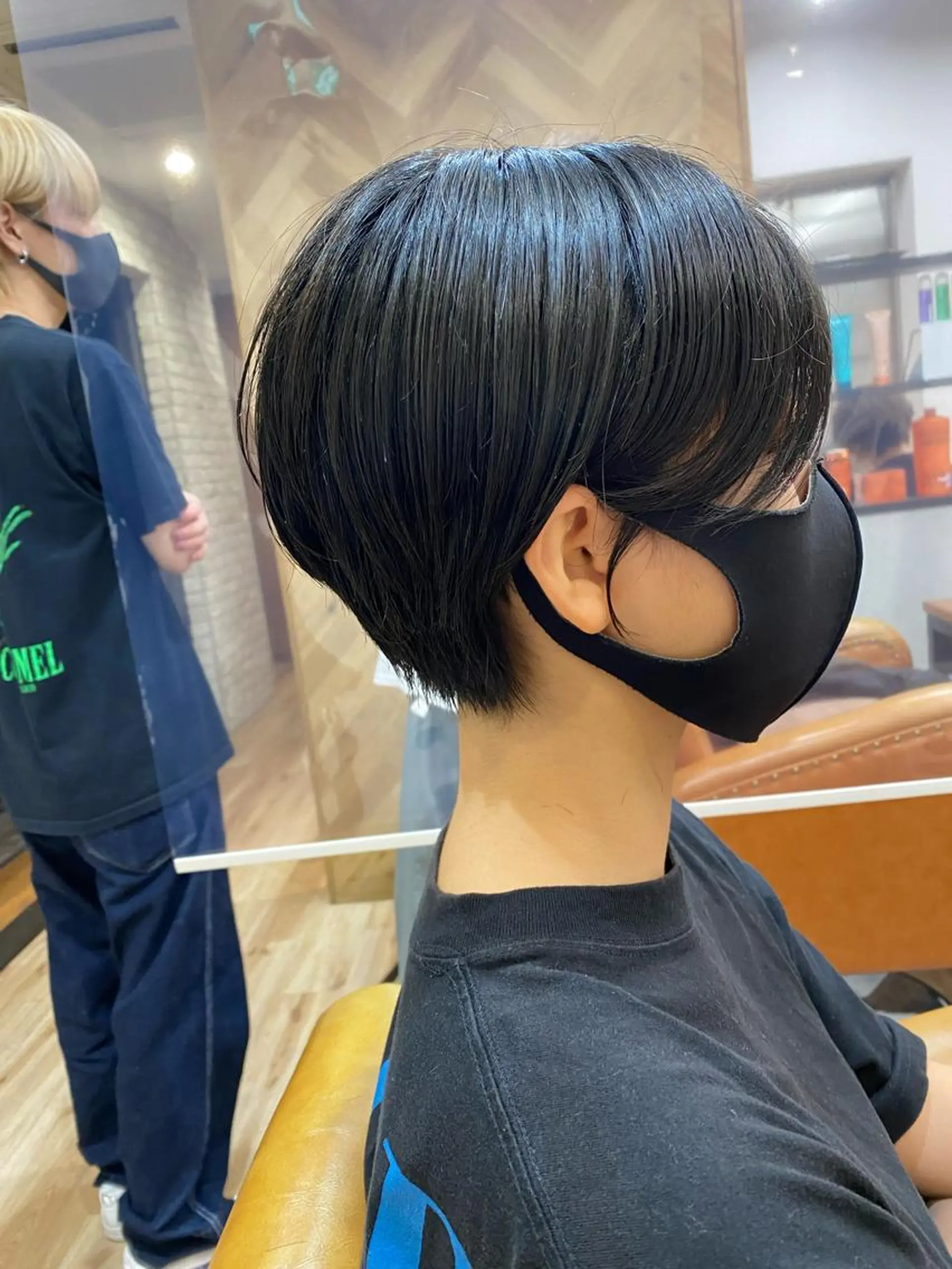 ショート カラー パーマ ヘアアレンジ ✨艶髪✨ 奈須晴香のヘアスタイル