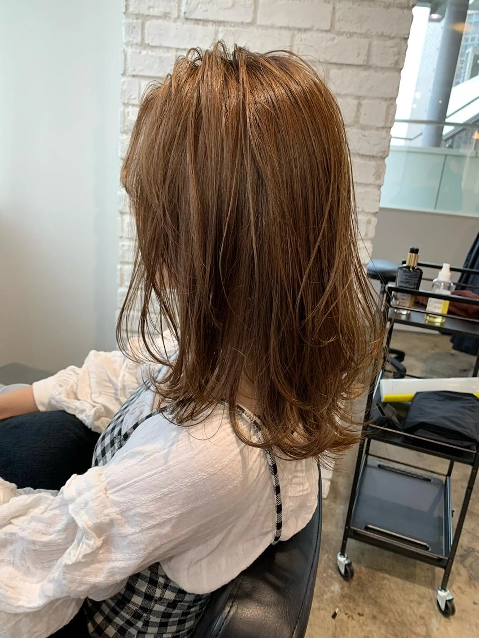セミロング レイヤーカット 💫カットはなんでも 得意です✂️のヘアスタイル