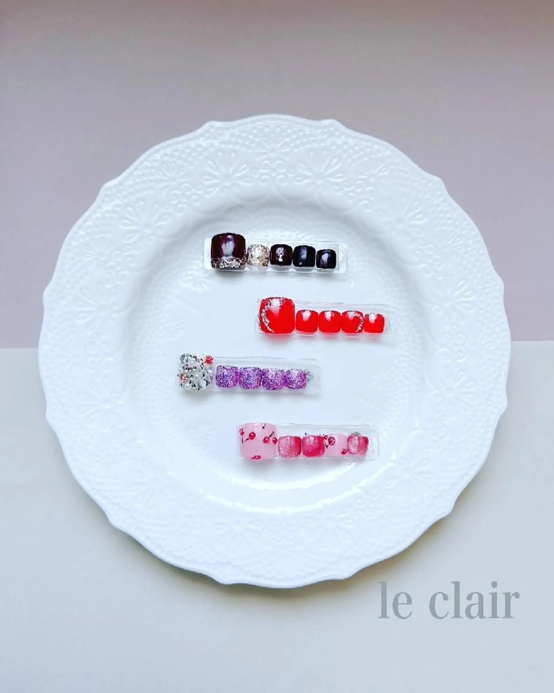 ネイル フットネイル le clairのマツエク・マツパデザイン