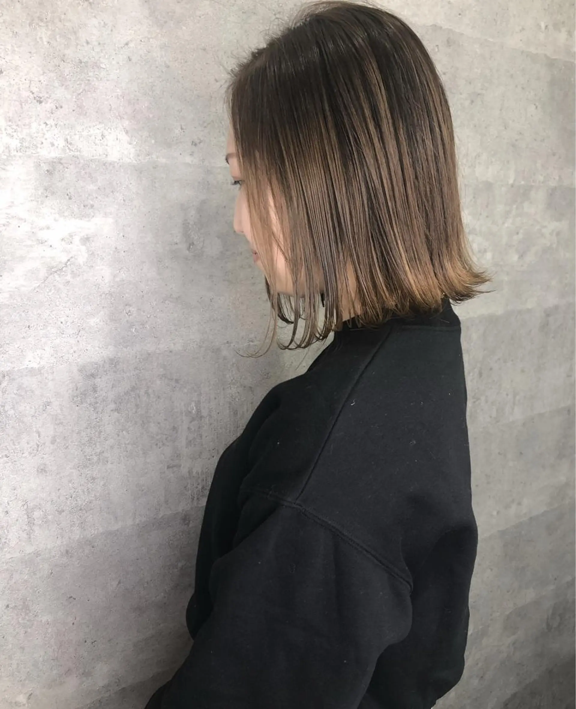 ショート カラー 髪質改善 中川　翔のヘアスタイル