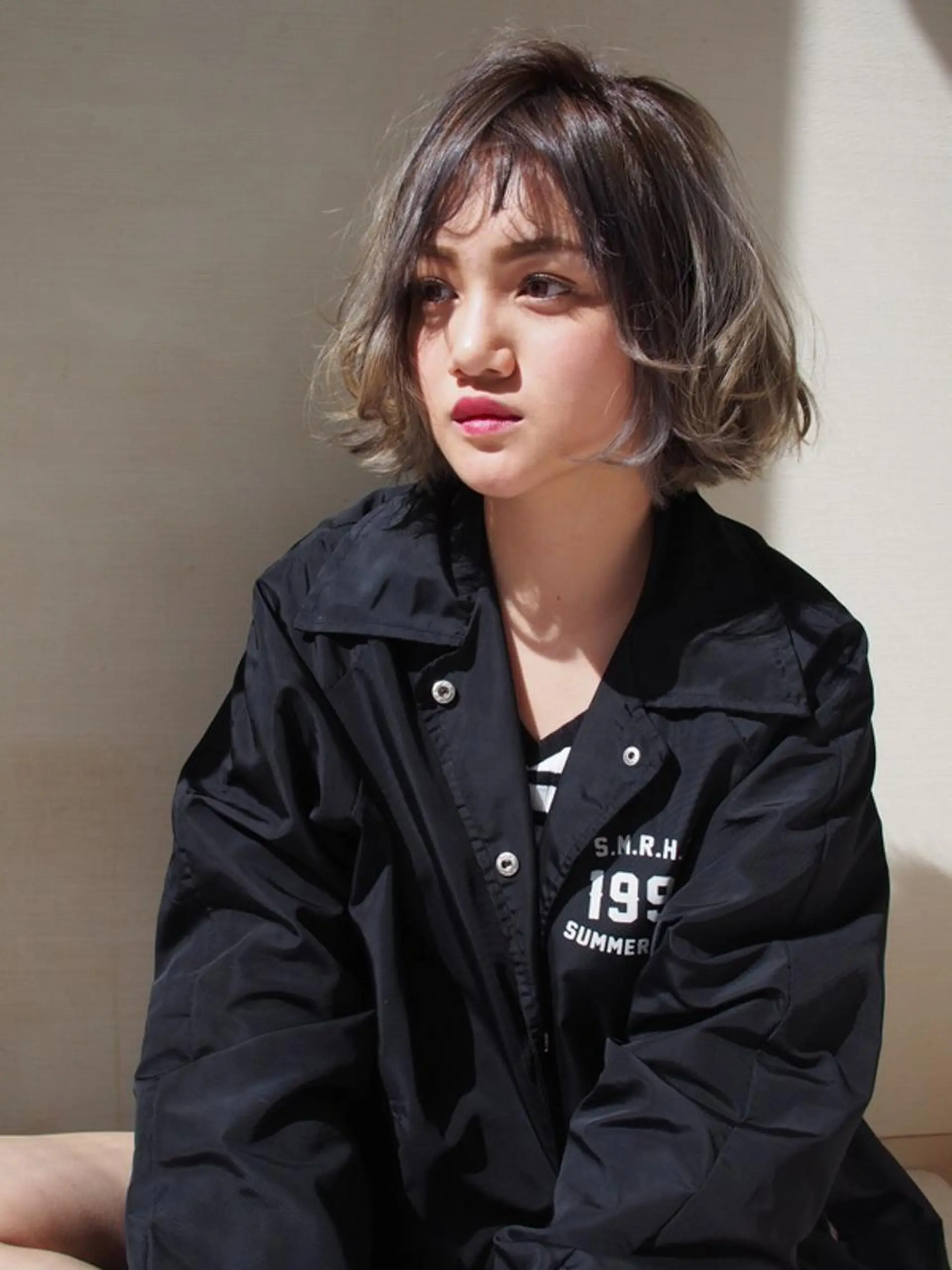 ミディアム カラー 似合わせカット🌿 前川のヘアスタイル