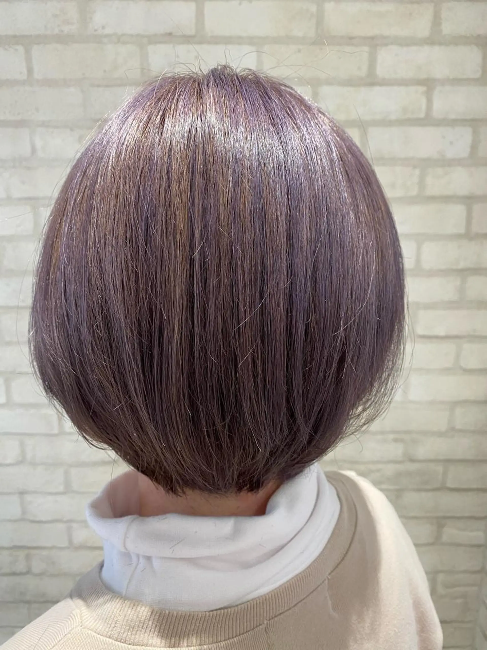 ショート カラー ブリーチ ハイトーンカラー ヘアカラー トリートメント 田中 アキオのヘアスタイル