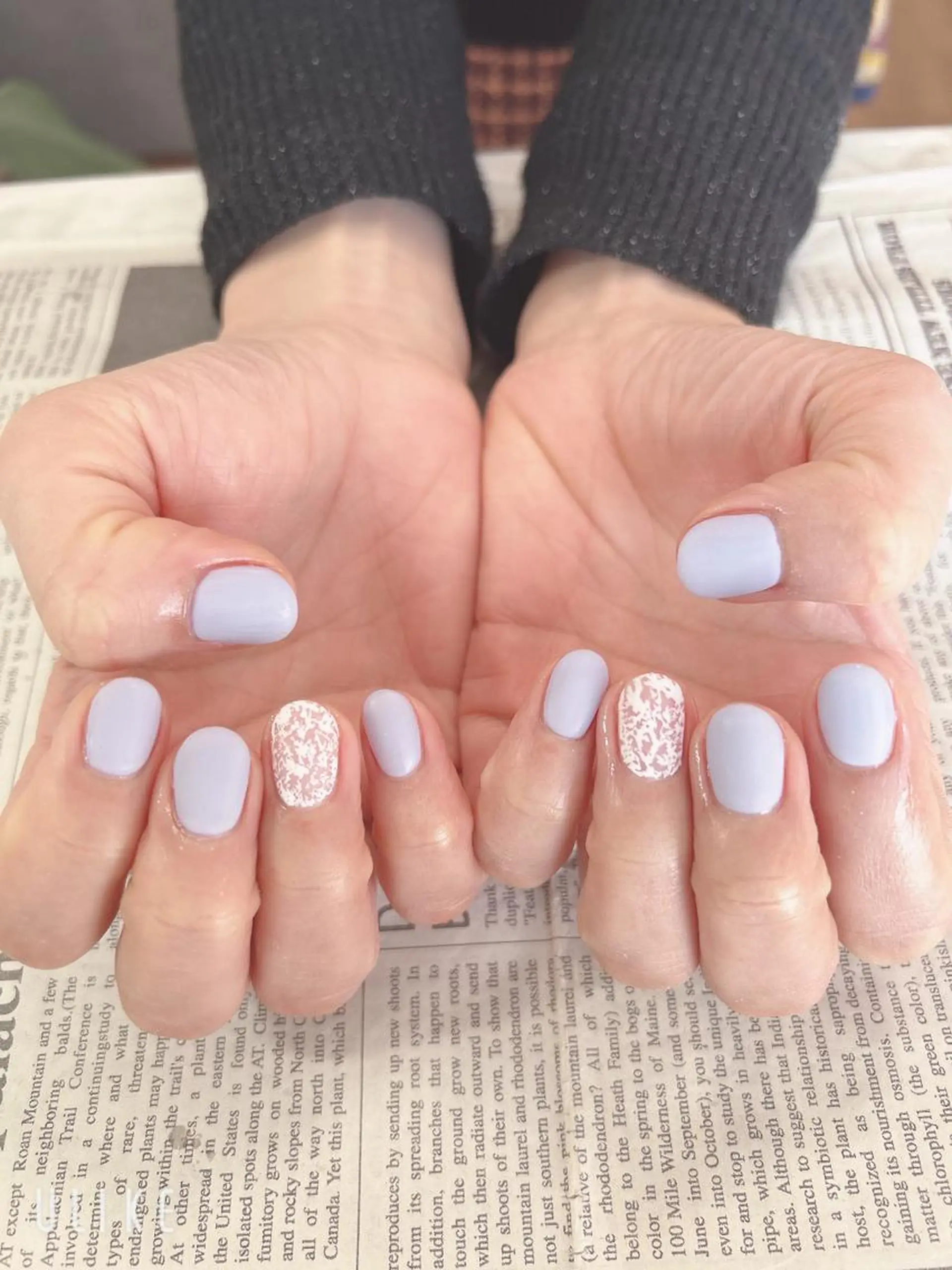 ネイル マットネイル ハンドネイル ハンドケア 森山 舞のネイルデザイン