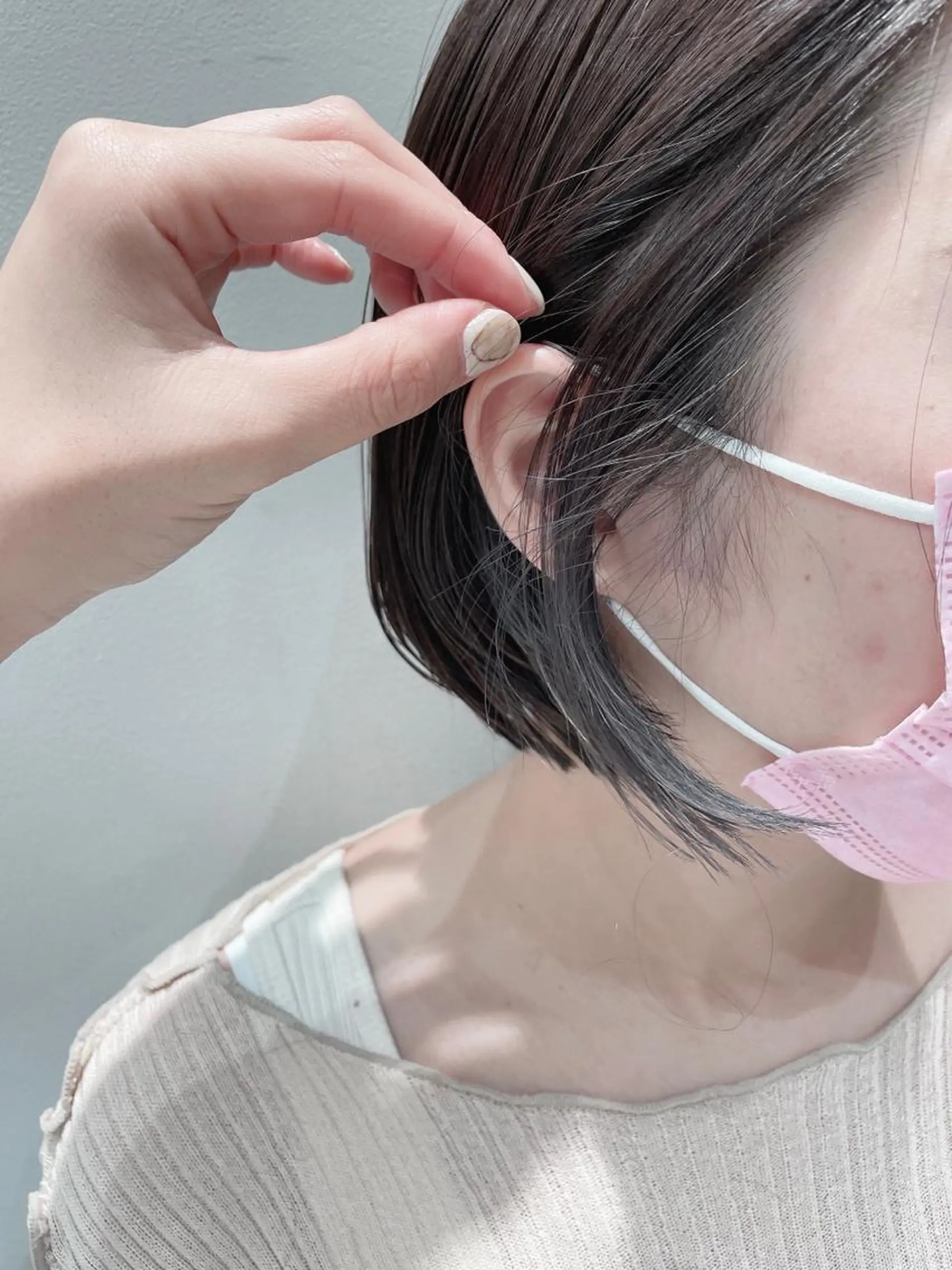 ショート カラー インナーカラー ボブ カット ヘアカラー トリートメント 🦖鶴岡 香純🦖のヘアスタイル
