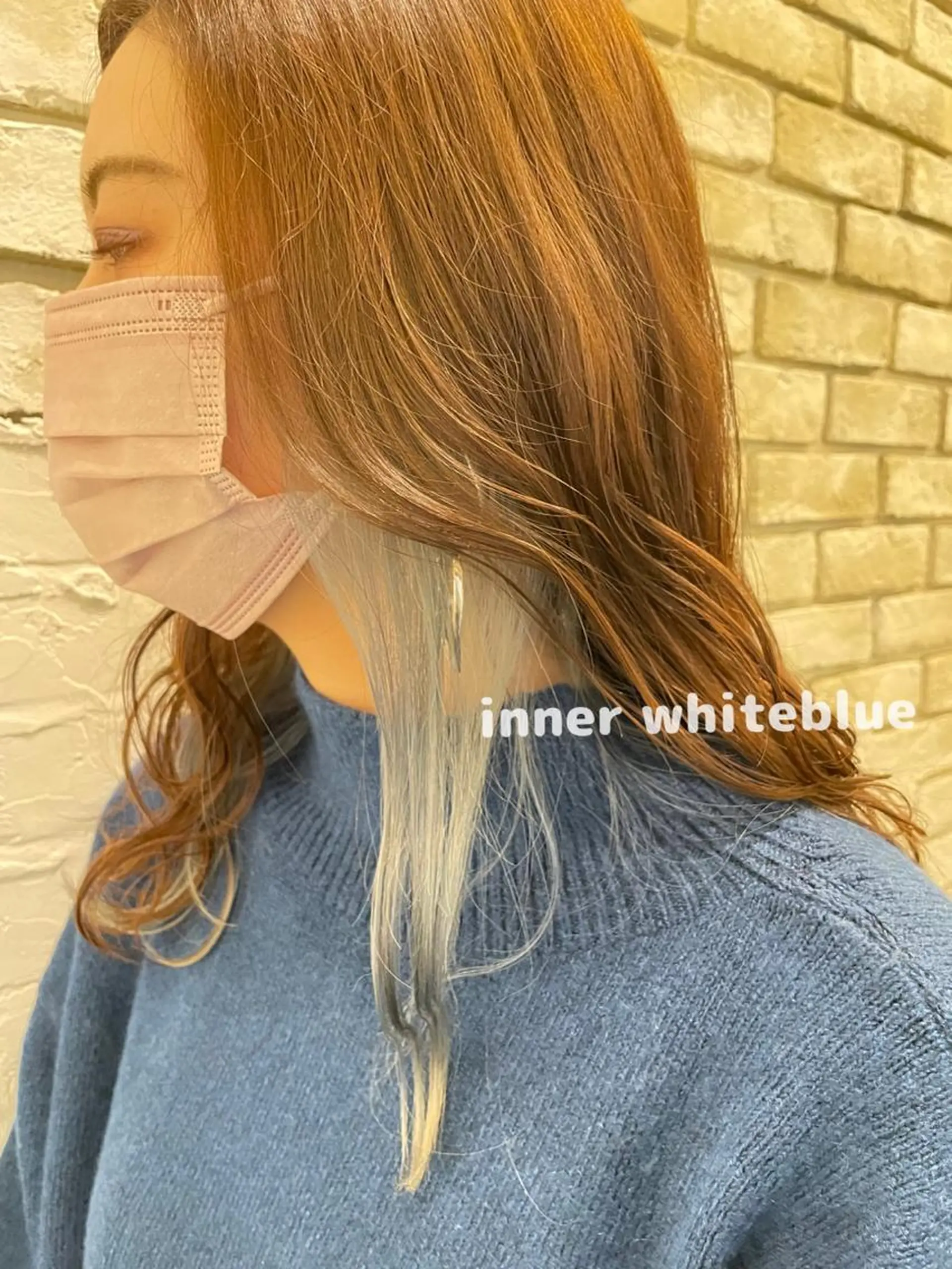 セミロング カラー Saako/髪質改善 /耳つぼジュエリーのヘアスタイル