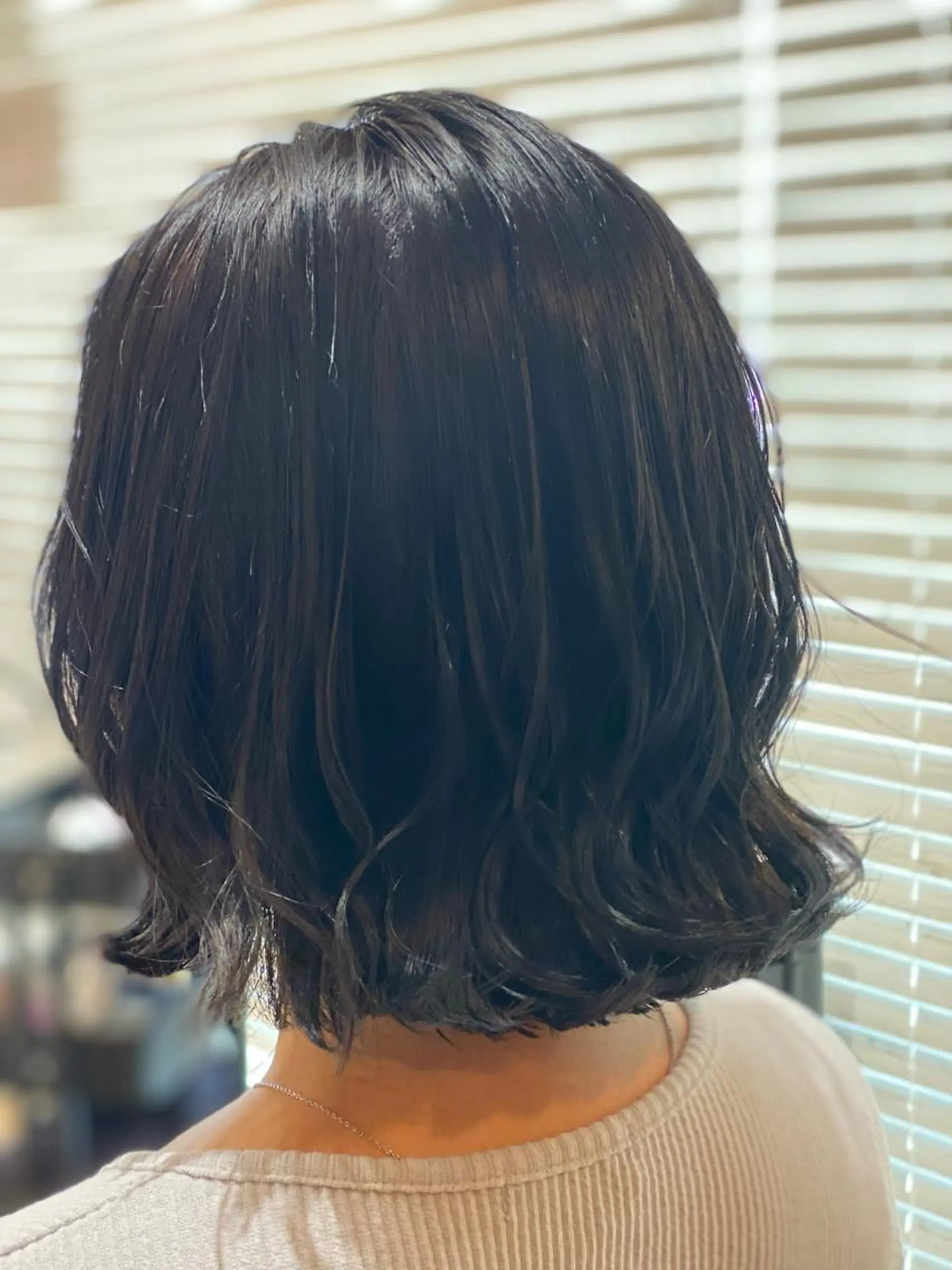 セミロング カラー 関口 友行のヘアスタイル
