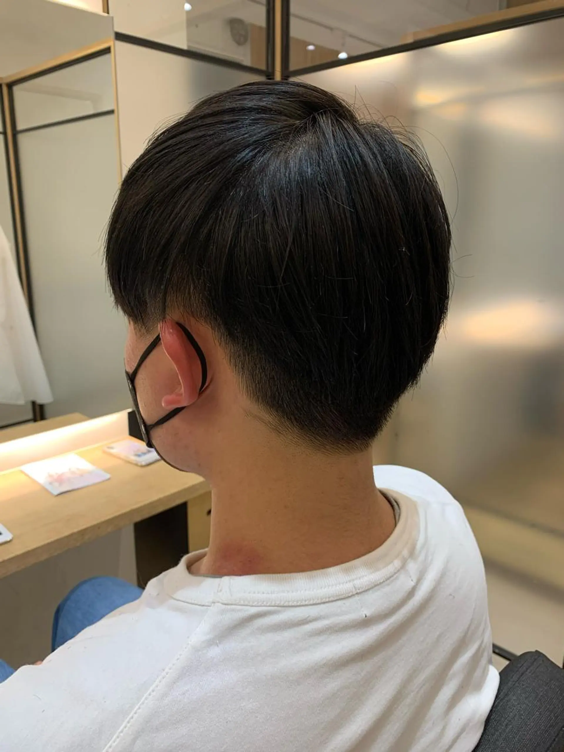 メンズ マッシュ 刈り上げ ゆうき あすかのヘアスタイル