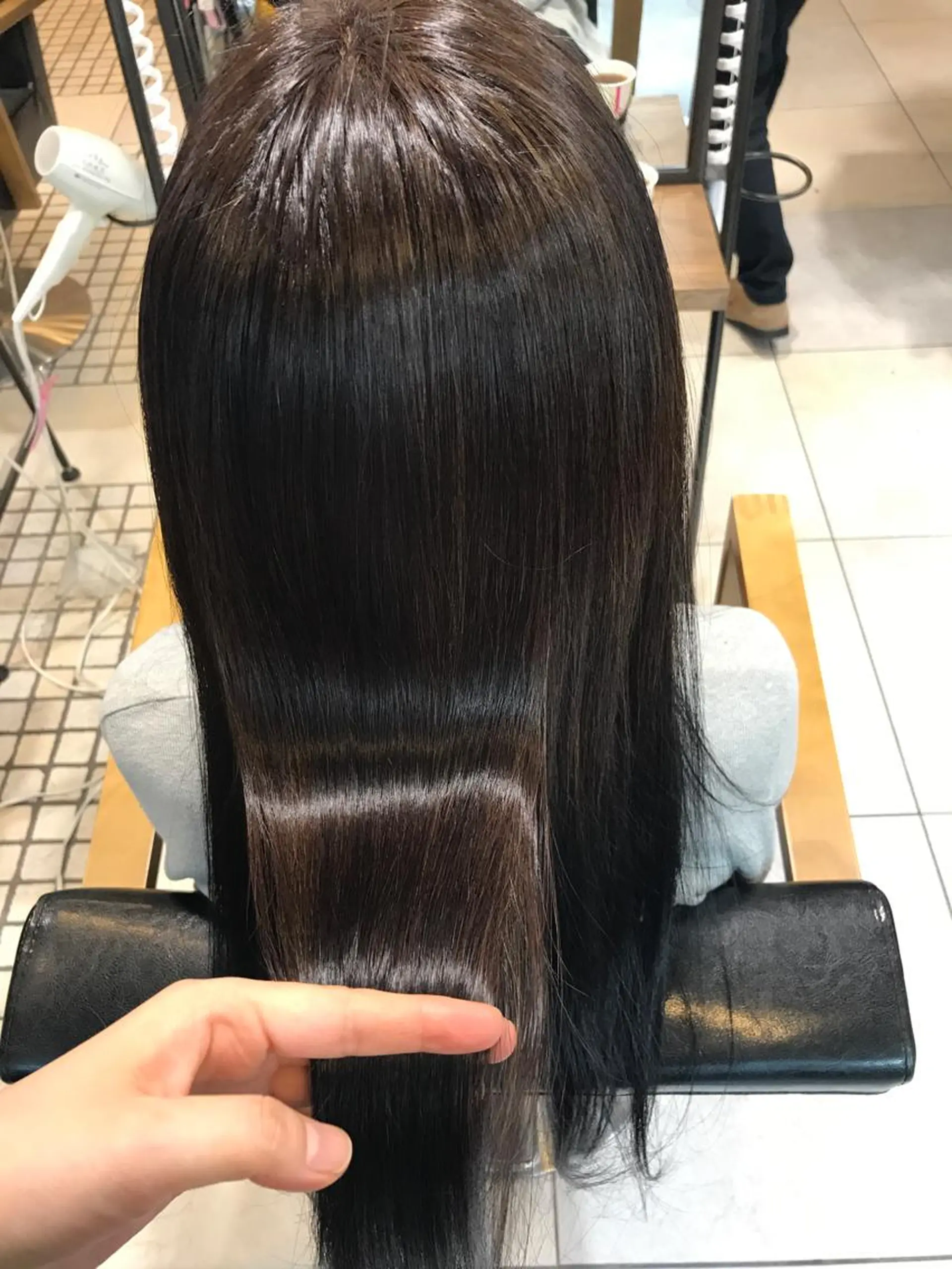 ロング カラー shi hoのヘアスタイル