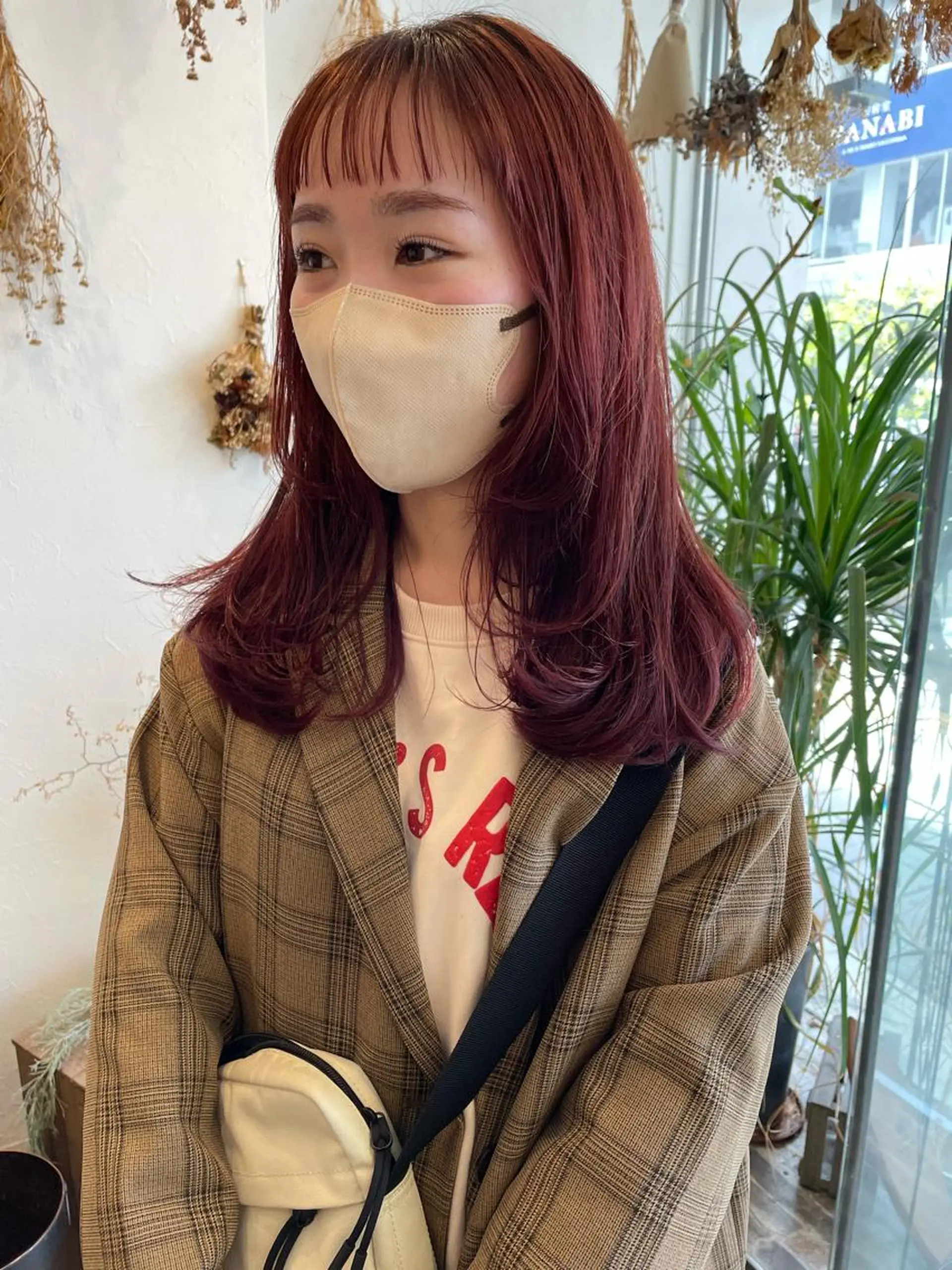 ロング カラー ブリーチ ブリーチなしカラー レッドカラー ヘアカラー m ā l o.🌷 サカモトマイコのヘアスタイル