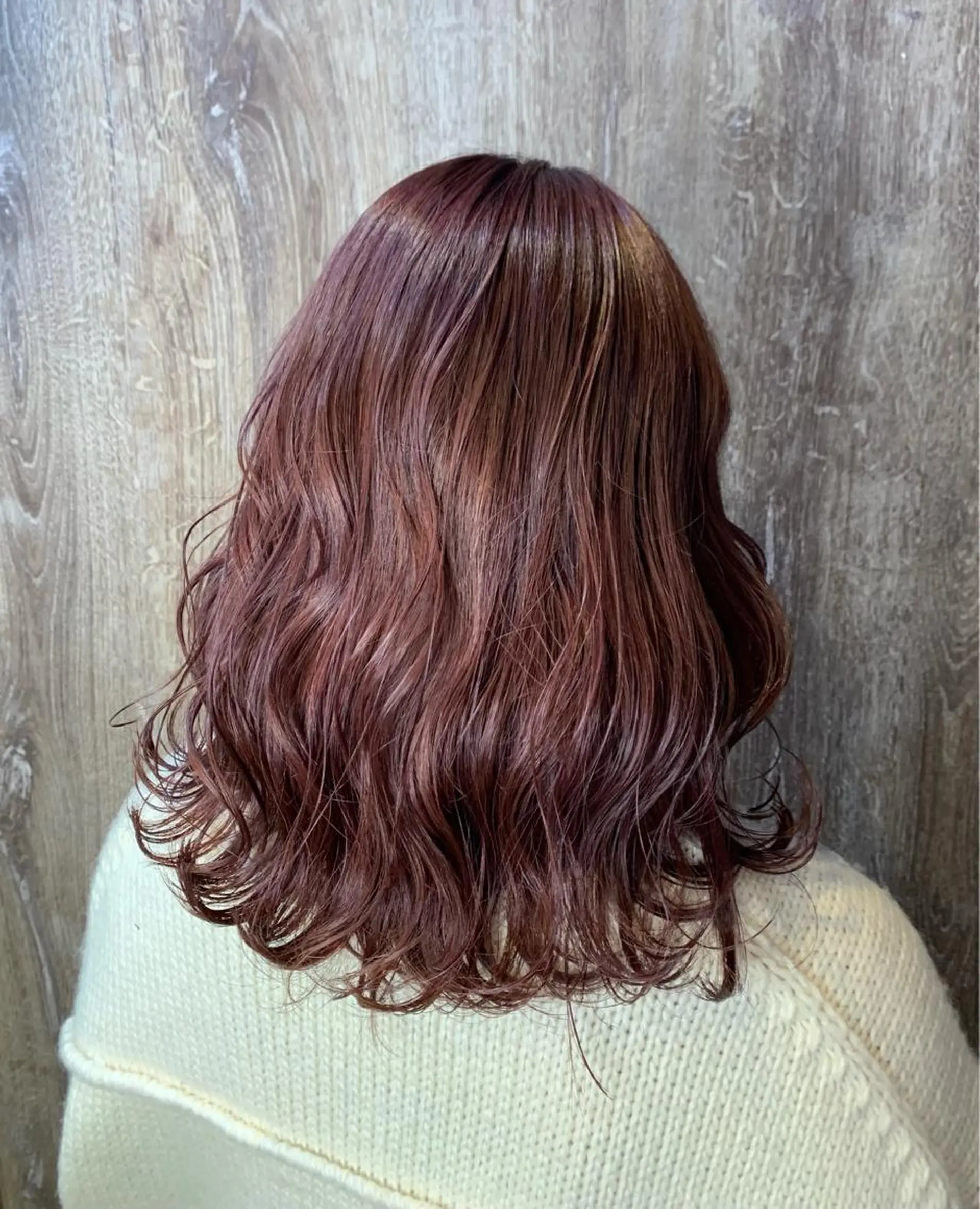 ロング カラー ブラウンカラー ピンクカラー ピンクブラウン ダブルカラー/透明感 /髪質改善/MAHOのヘアスタイル