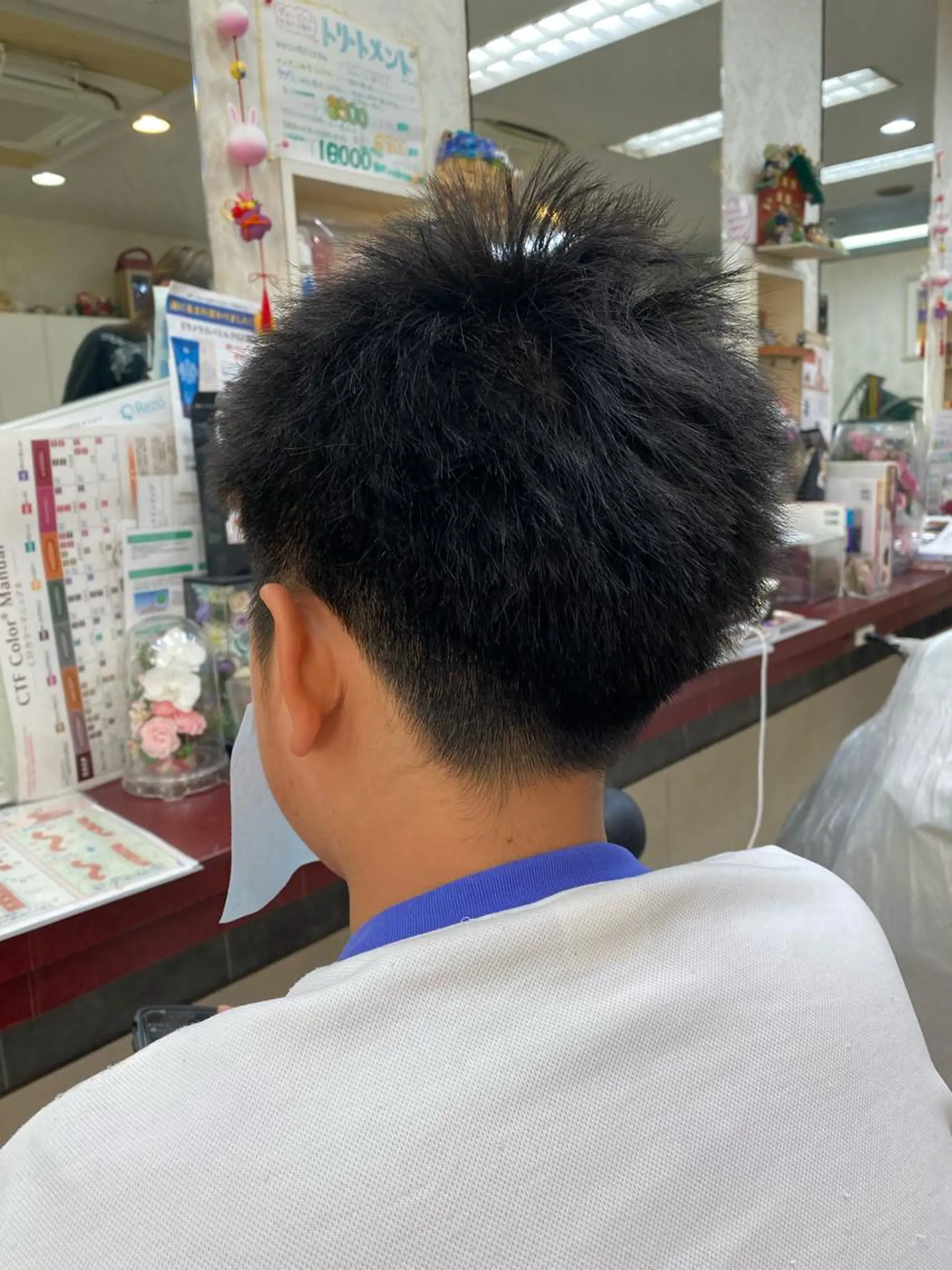 ショート ショートヘア 縮毛矯正専門店　美容室ハース所属・ウィリアム シュウのヘアスタイル