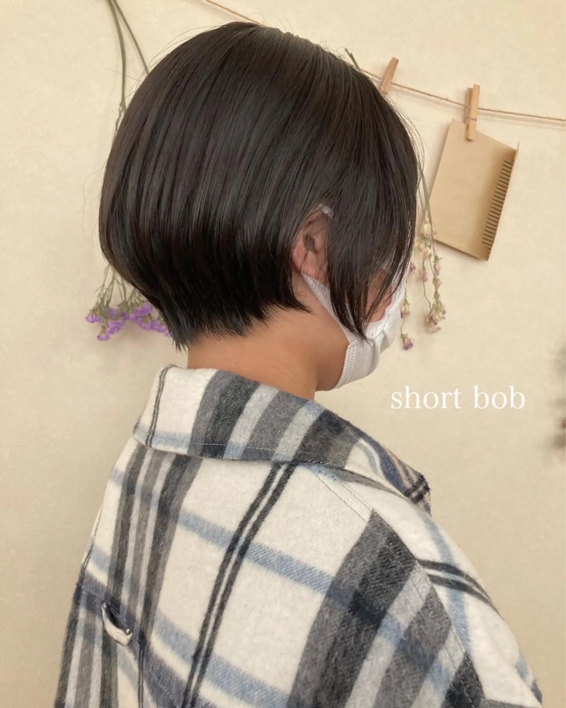 ショート 切りっぱなしボブ ショートボブ ハンサムショート ボブ ショートヘア カット トリートメント 初めてのショート お任せください✂️のヘアスタイル