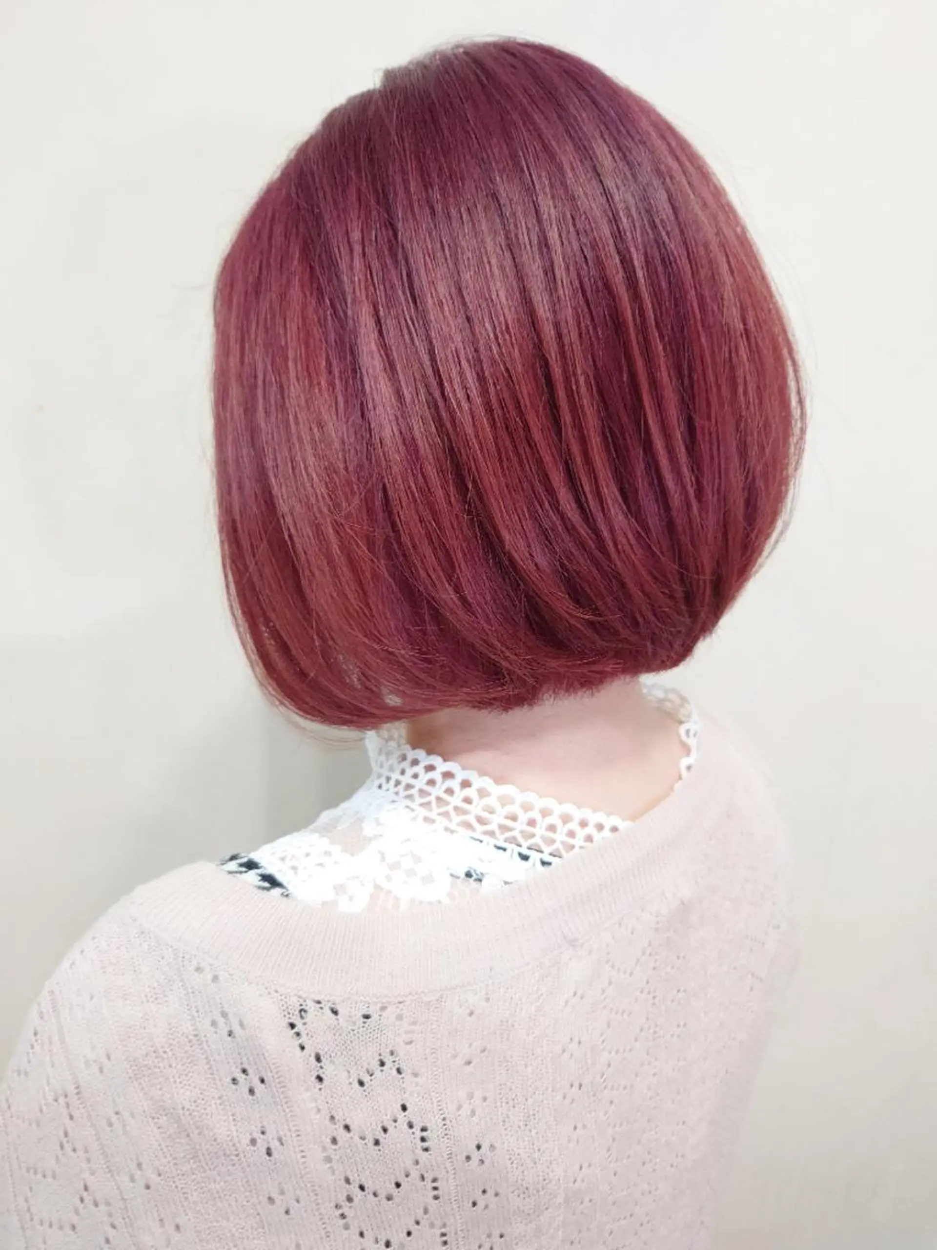 ショート ヘアカラー 艶髪／透け感カラー ／ＲＹＯのヘアスタイル