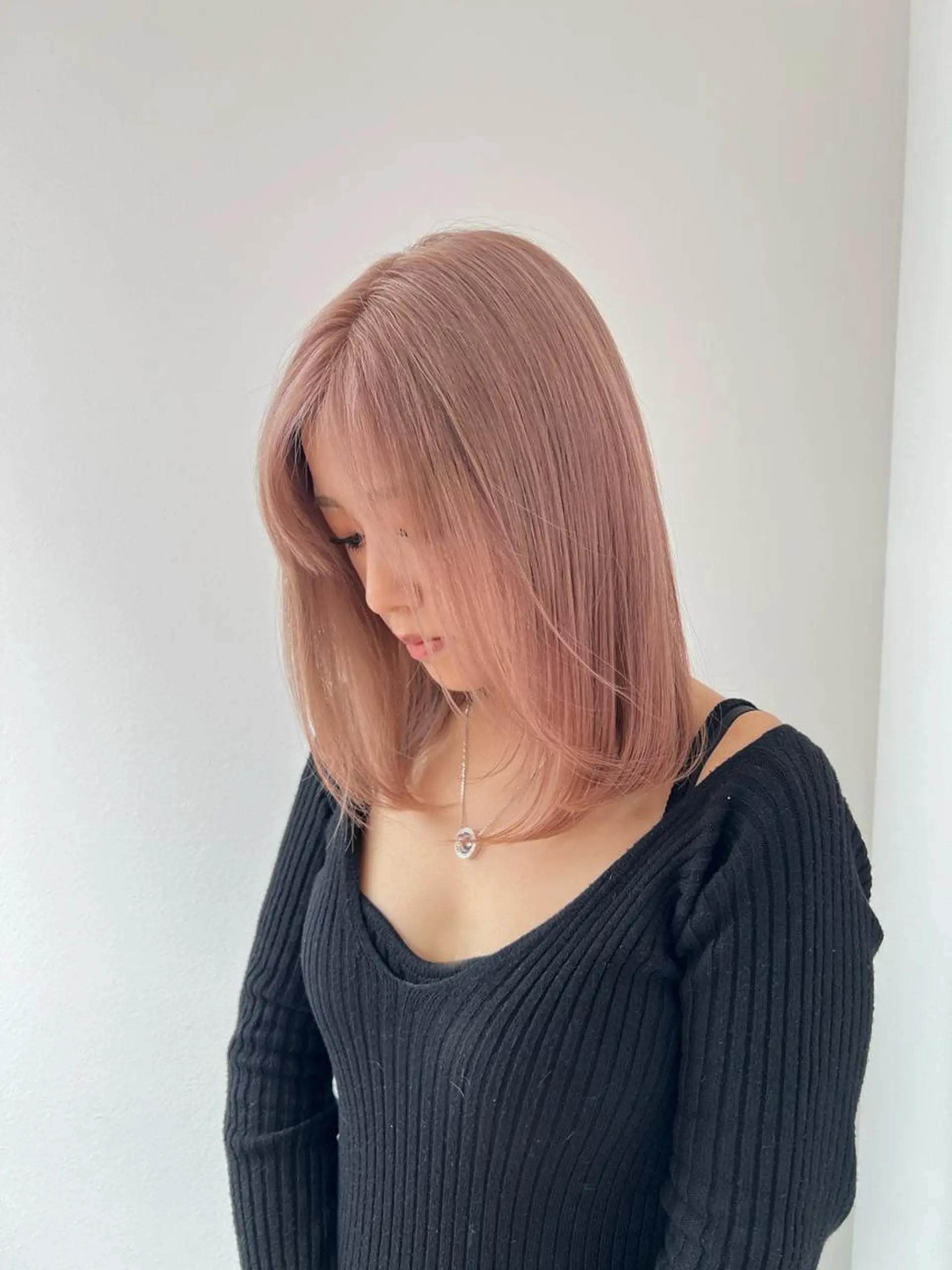 ロング ナナ♡レイヤーカット ♡似合わせカラーのヘアスタイル