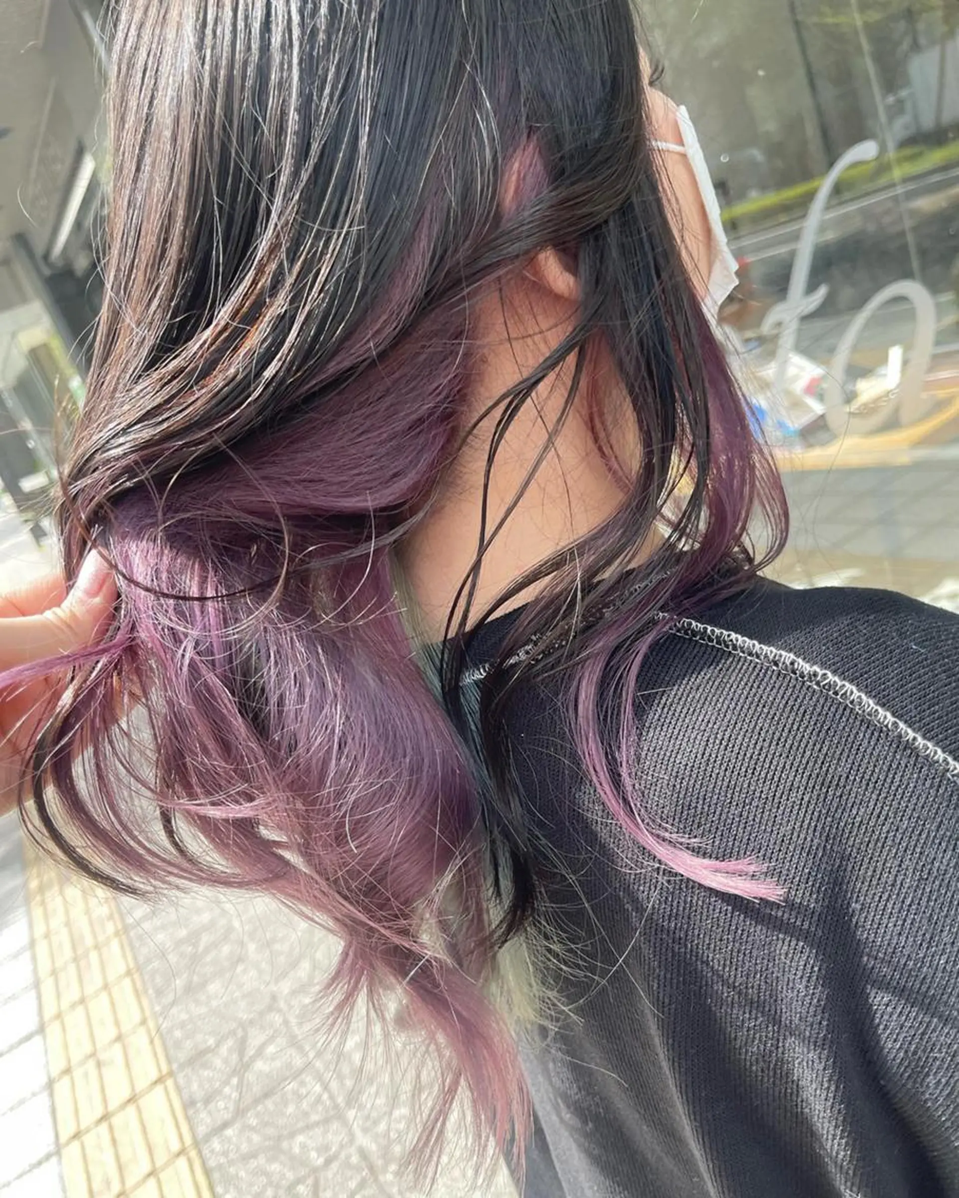 ミディアム カラー ヘアアレンジ ベージュカラー 黒髪 インナーカラー 髪質改善 似合わせカット ❥【韓国風ヘア】 stylist 林❥のエステ・リラクイメージ