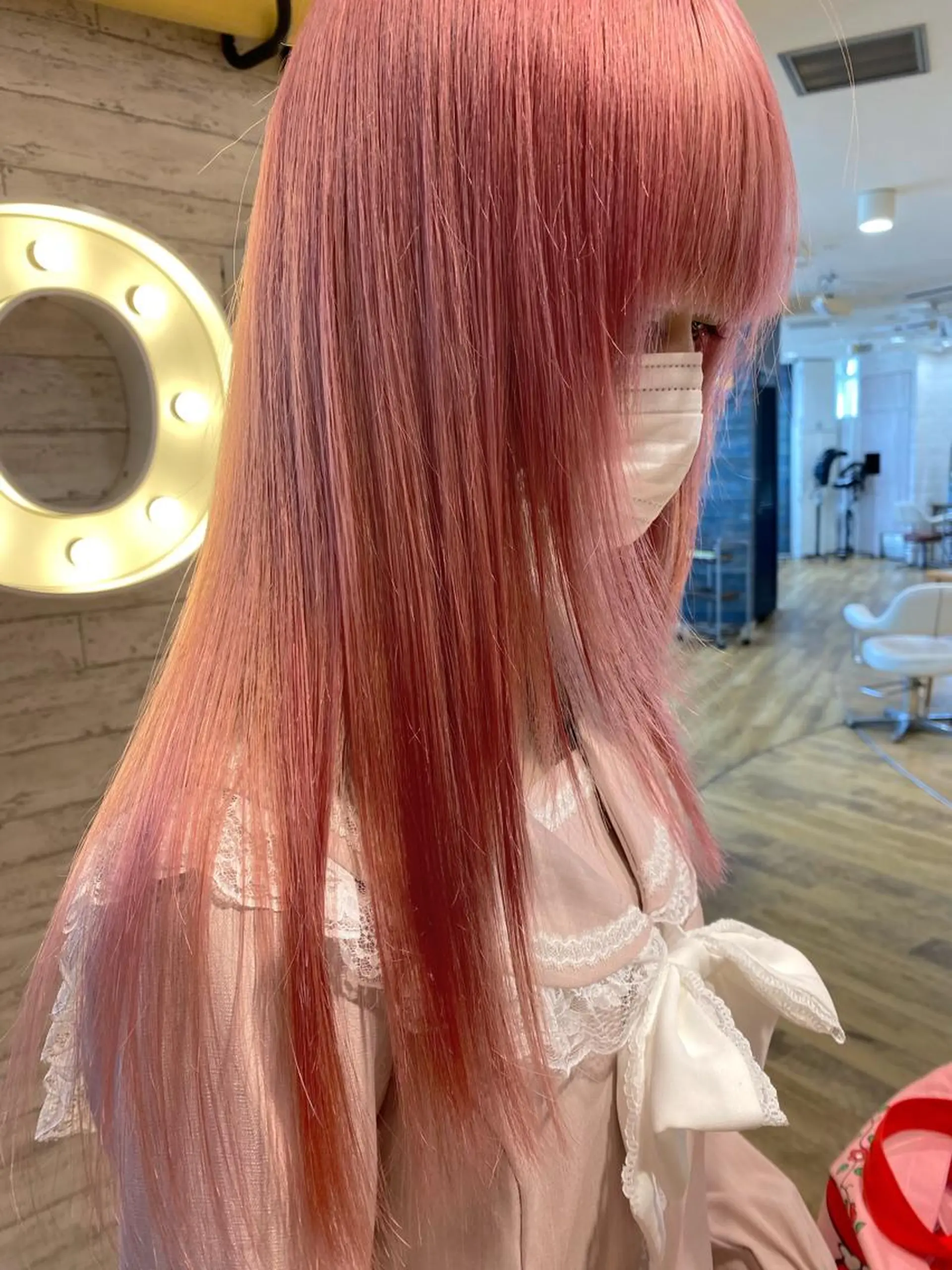 ロング カラー ハイトーン/ウルフ/ ボブ/増田のヘアスタイル