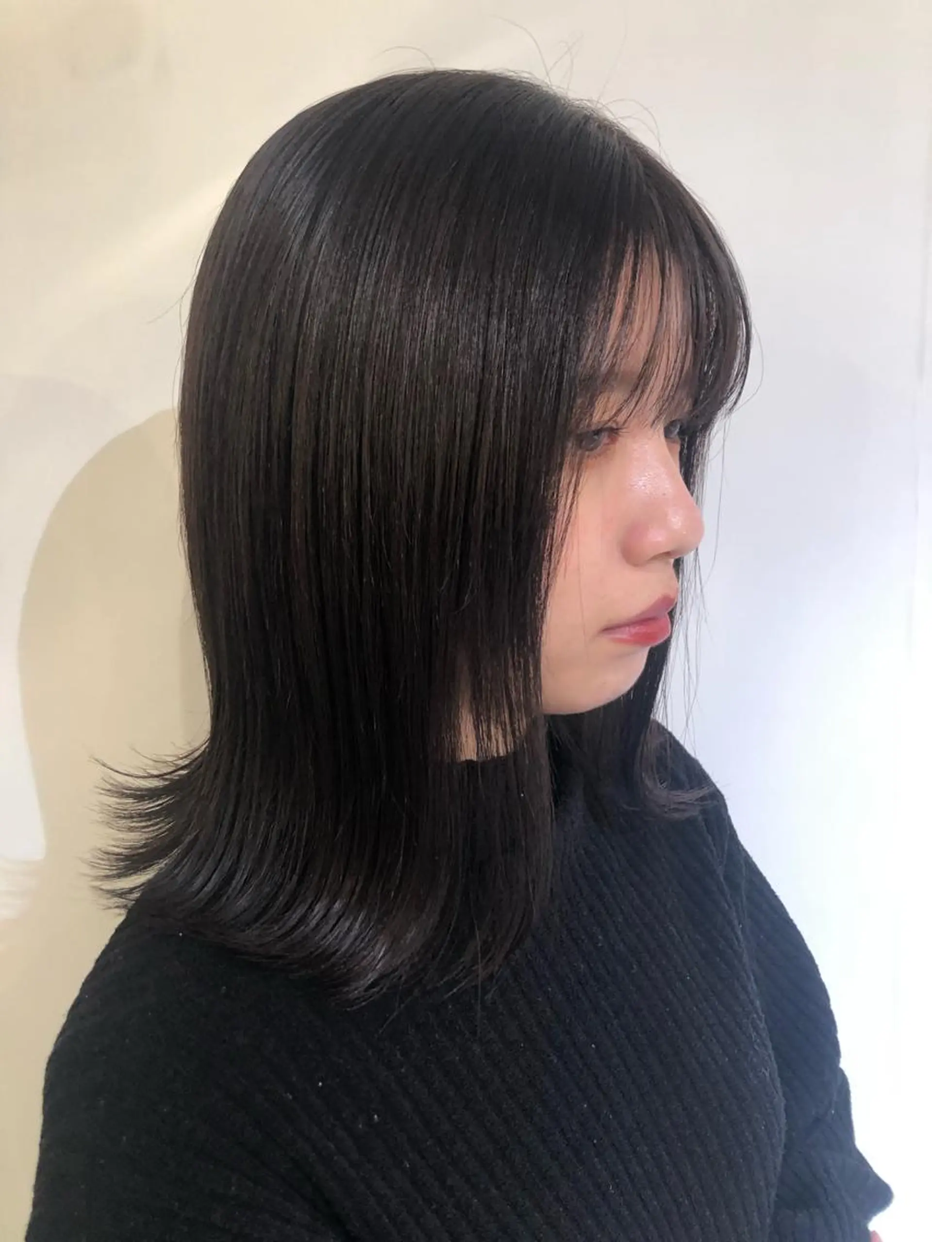 カラー ブリーチカラー🎀 韓国風/寺門美優のヘアスタイル